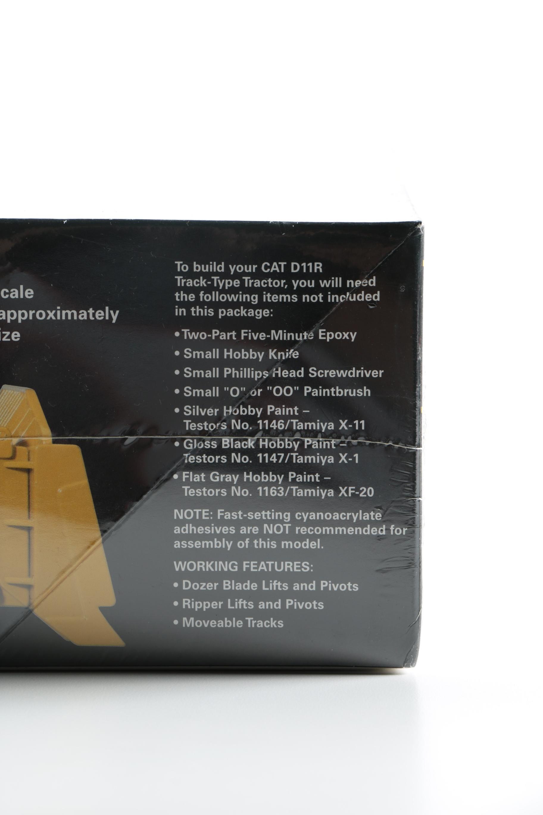 Set of Three CAT Die Cast Construction Vehicles