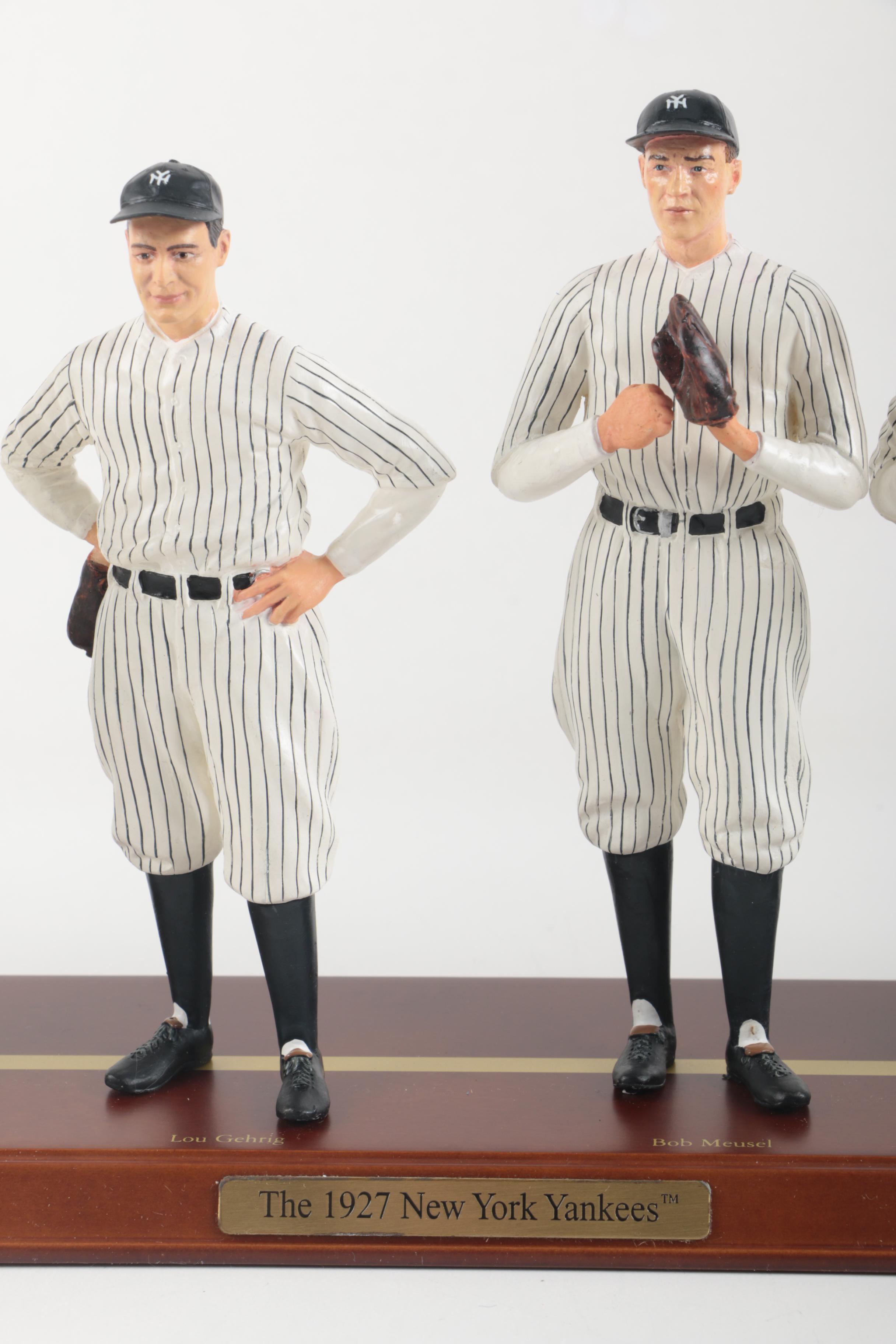 Danbury Mint 1927 New York Yankees "Murderers' Row" Figurine Set