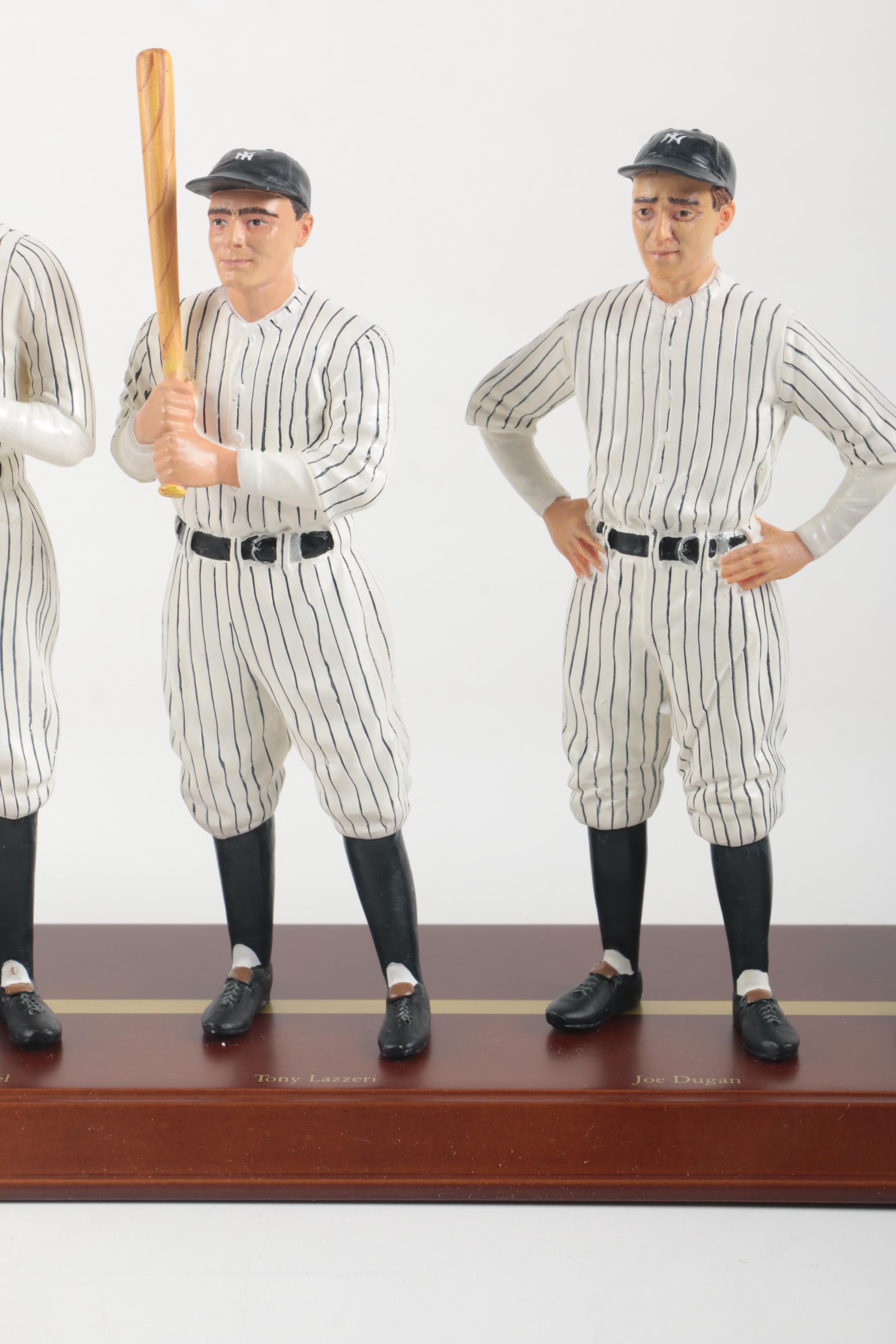 Danbury Mint 1927 New York Yankees "Murderers' Row" Figurine Set