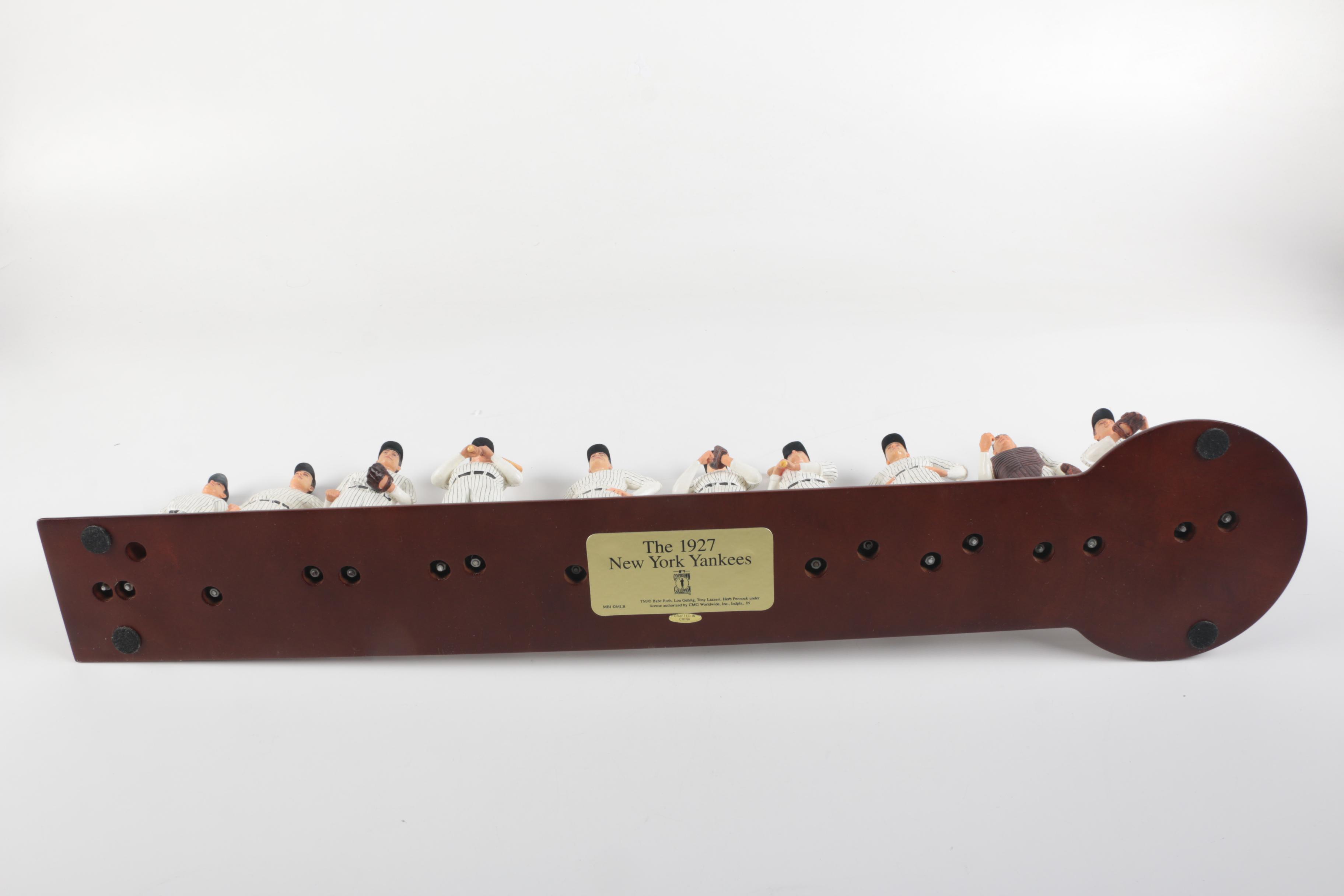 Danbury Mint 1927 New York Yankees "Murderers' Row" Figurine Set