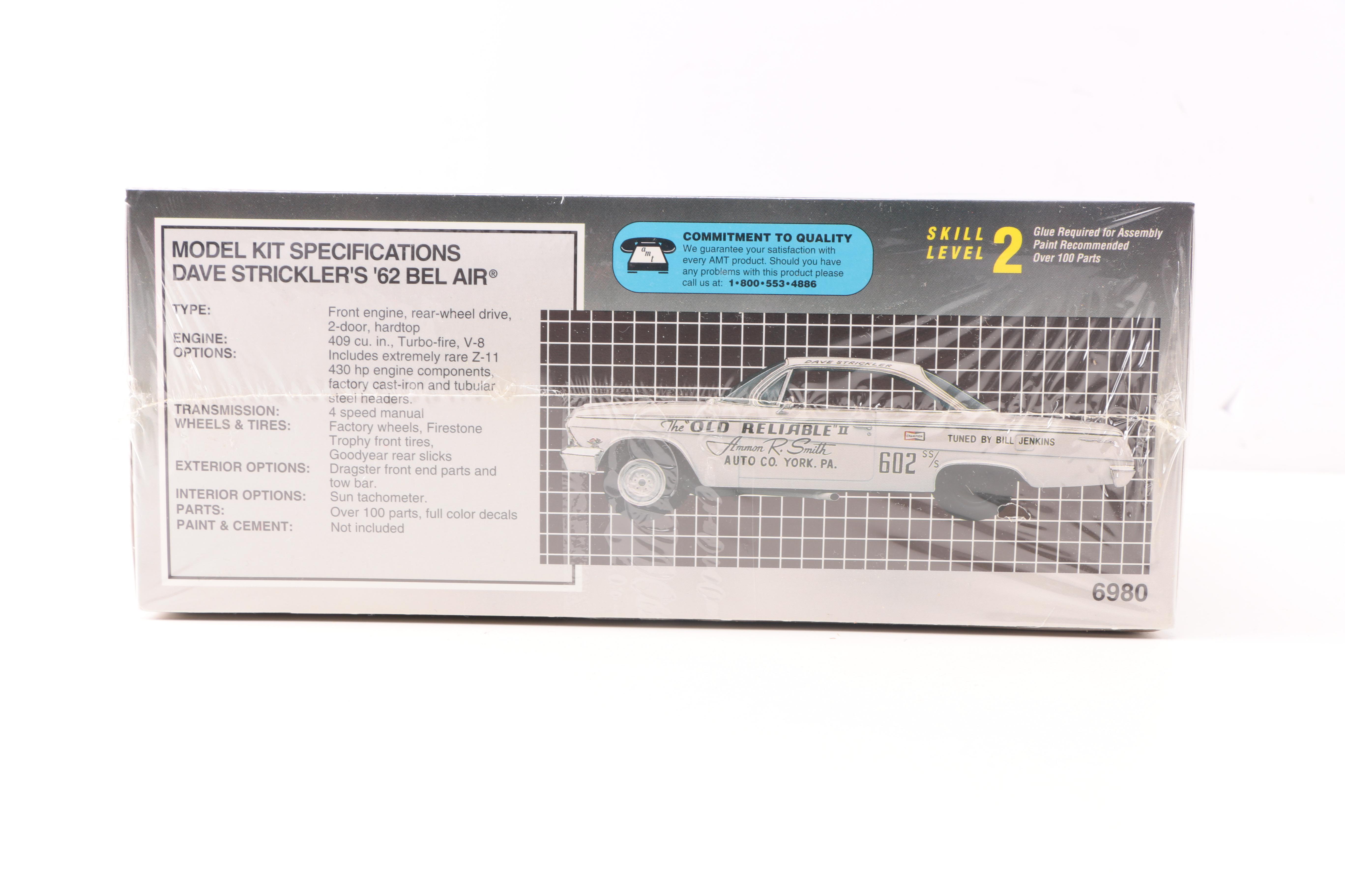 AMT Ertl '62 Bel Air Model Cars