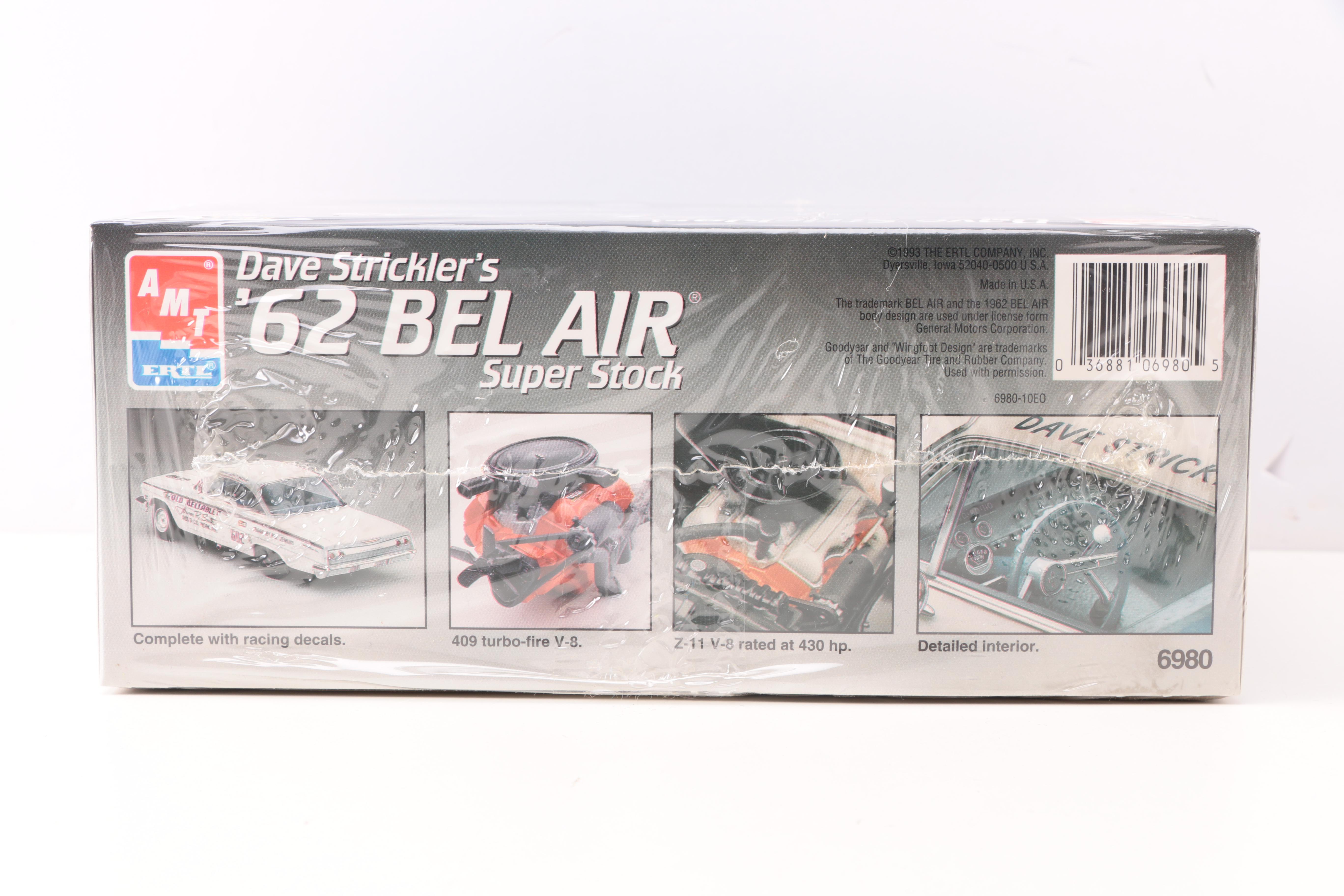 AMT Ertl '62 Bel Air Model Cars