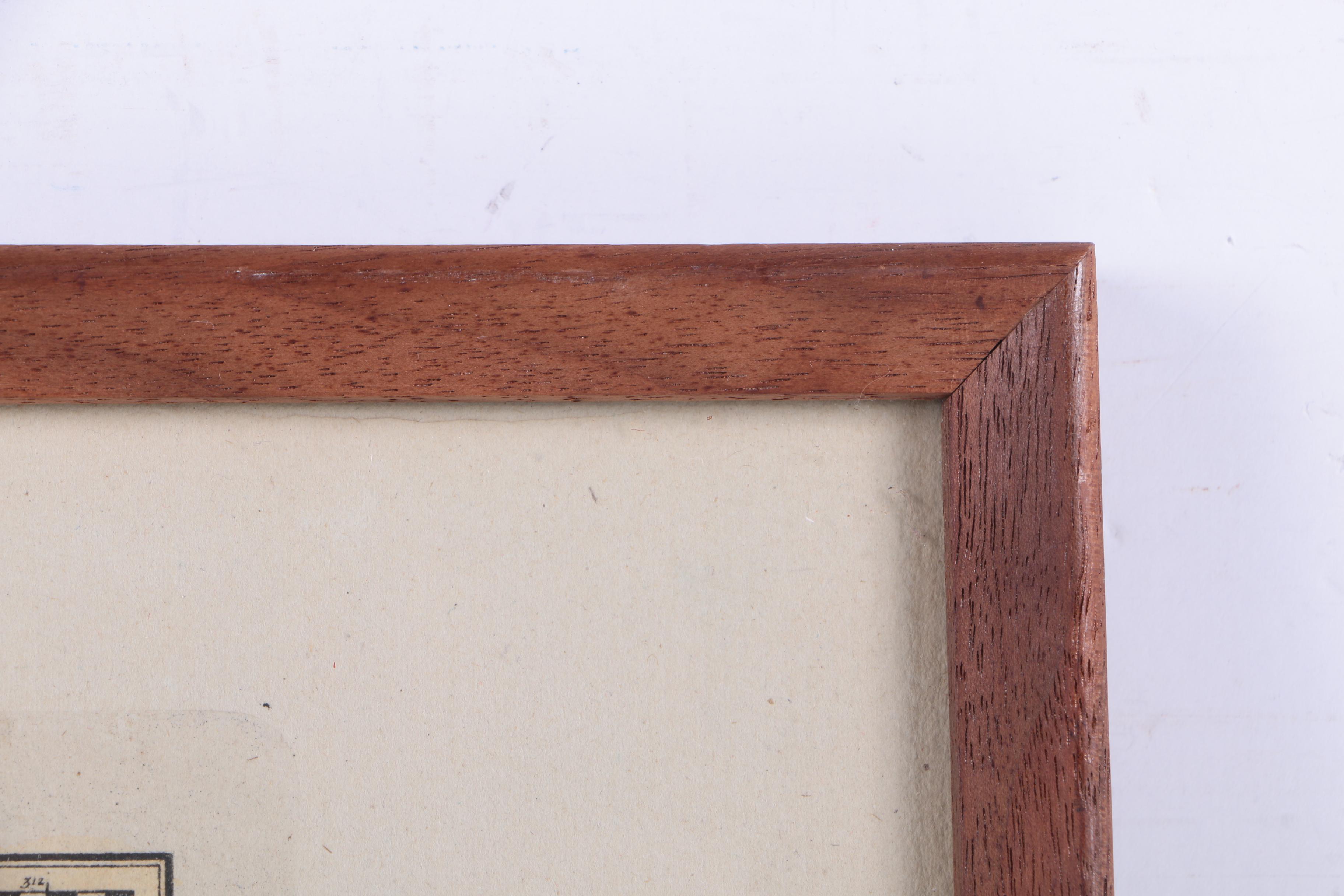 Lithograph Map "Novi Belgii in America Septentrionali siti"