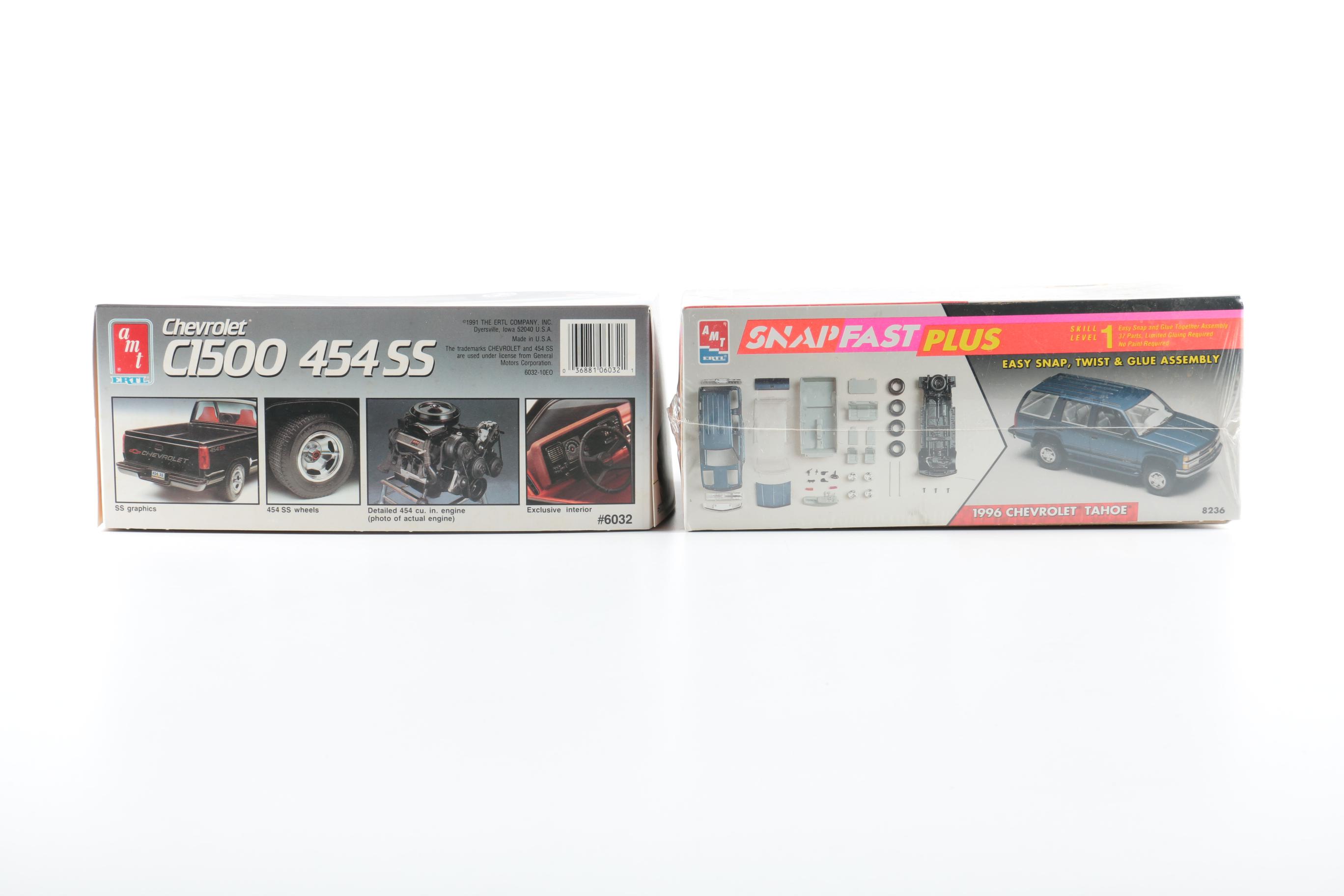 1990s Ford, GMC and Chevrolet 1:25-Scale Model Kits by AMT/Ertl