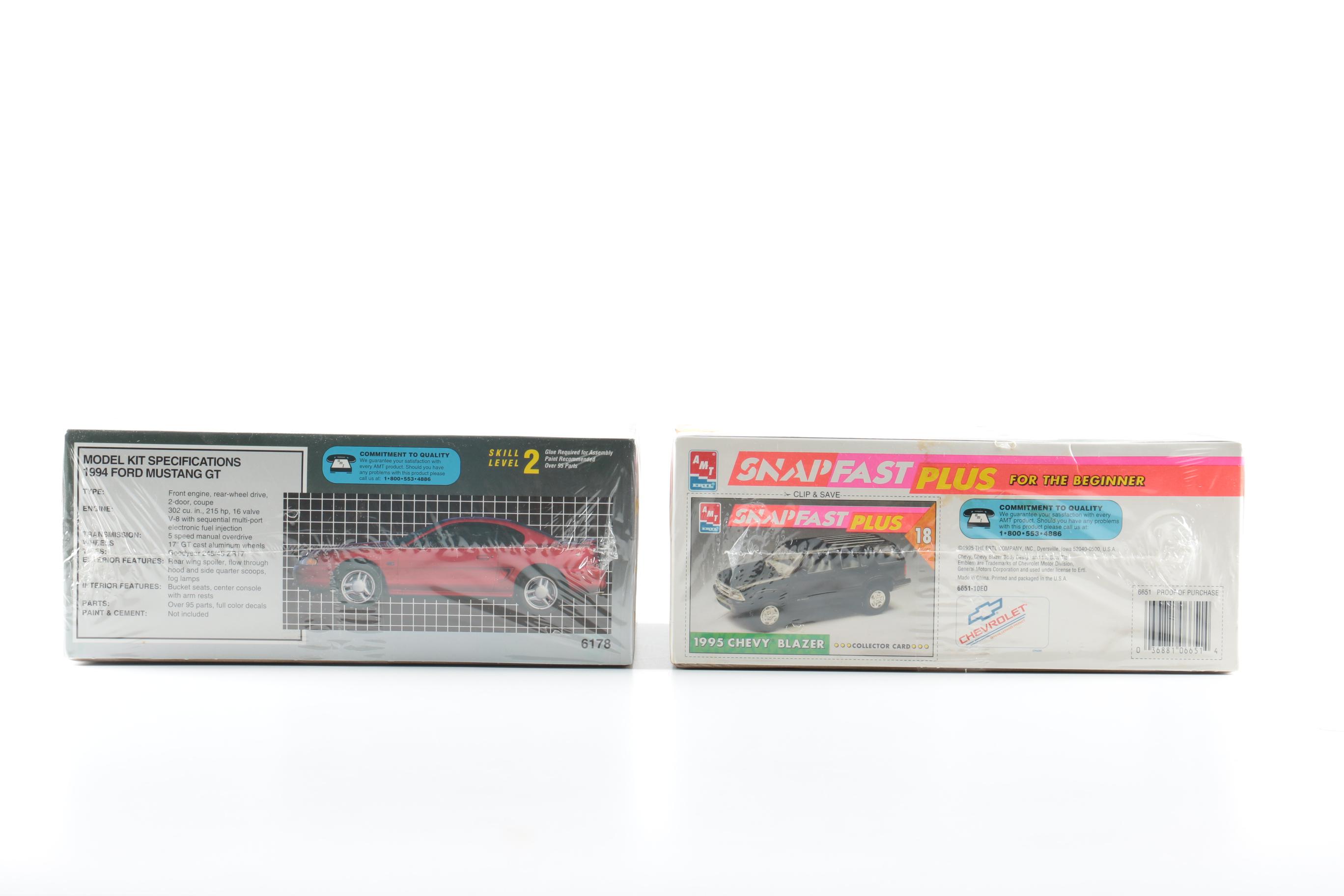 1990s Ford, GMC and Chevrolet 1:25-Scale Model Kits by AMT/Ertl
