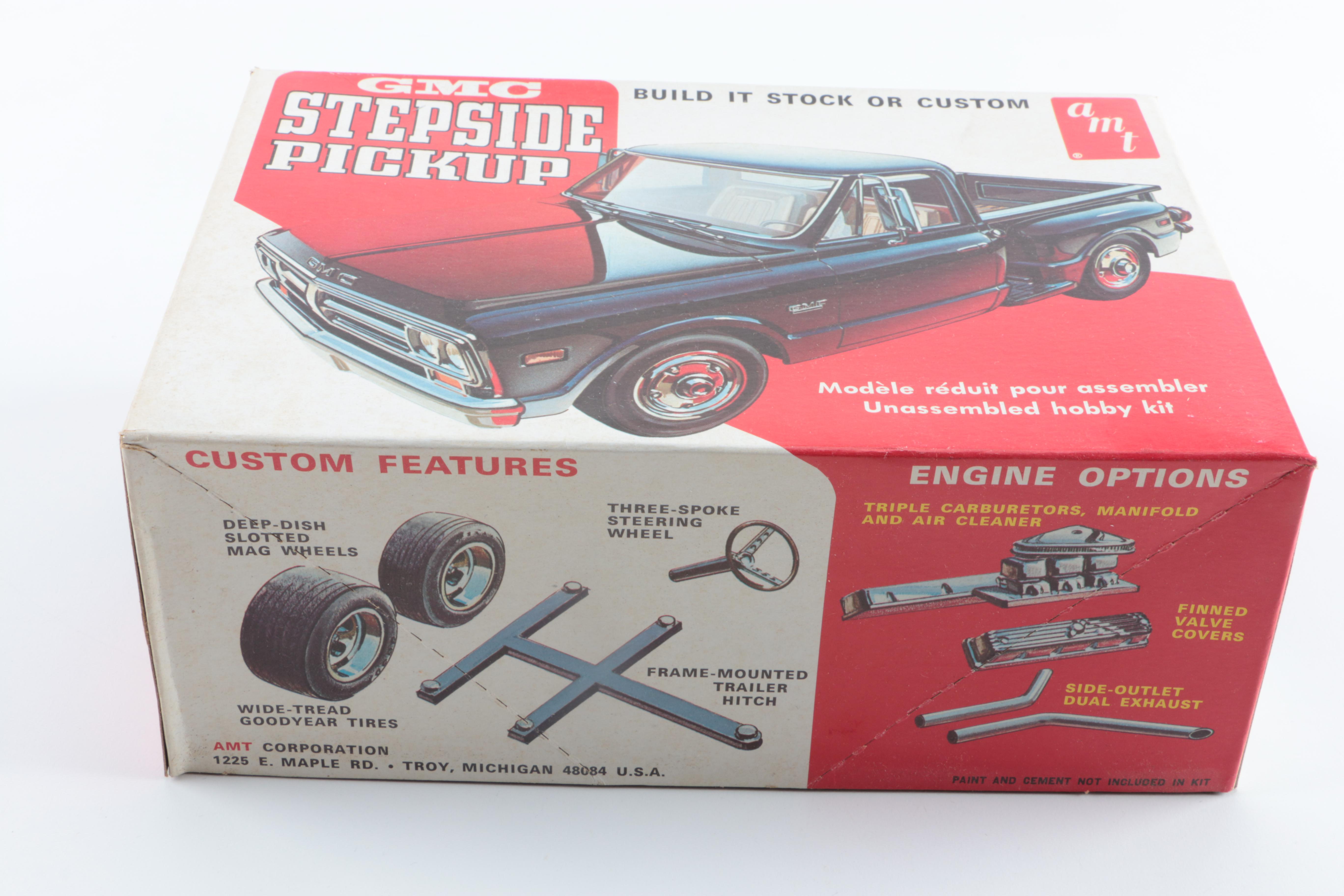 Collection of Vintage GMC Truck Model Kits