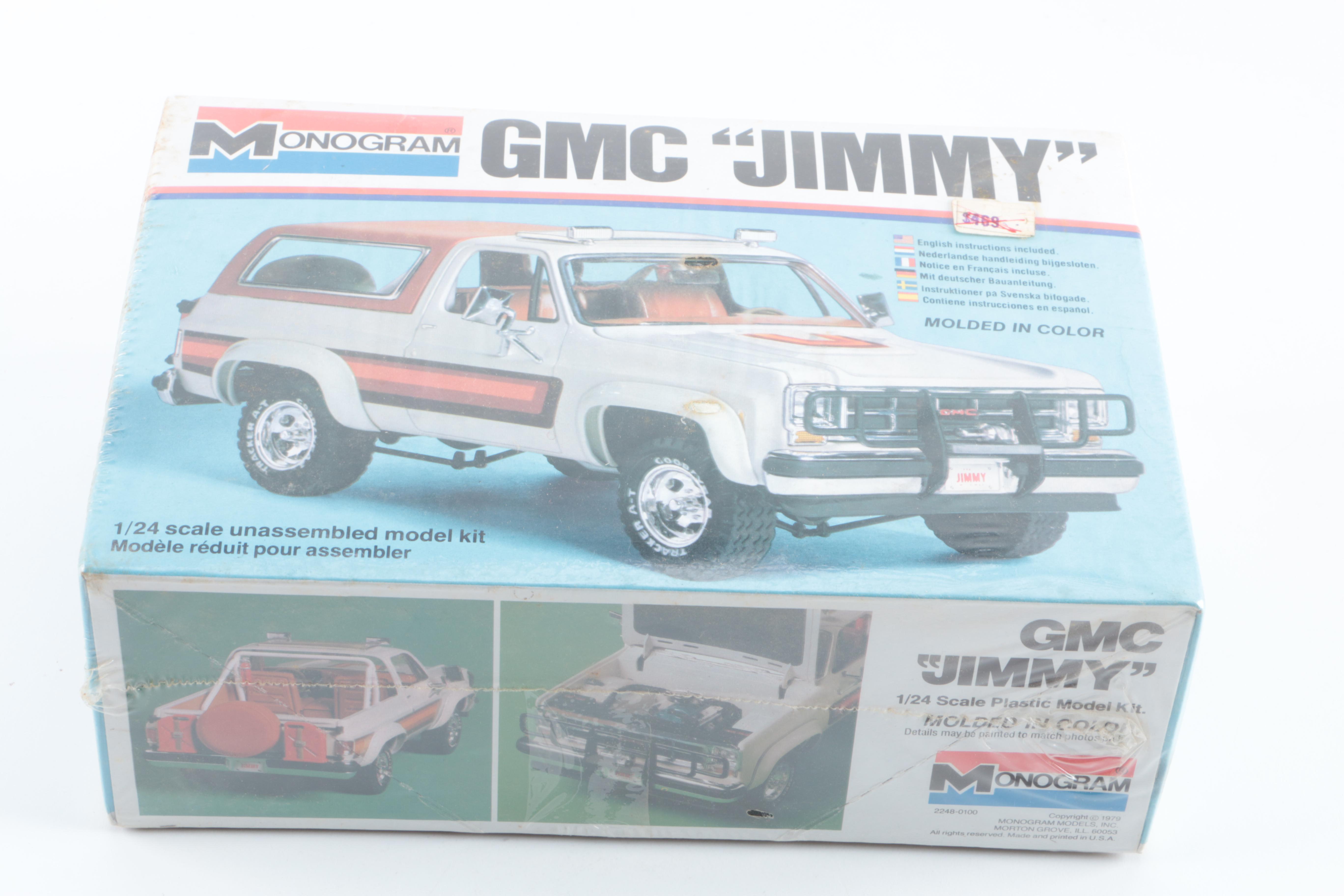 Collection of Vintage GMC Truck Model Kits