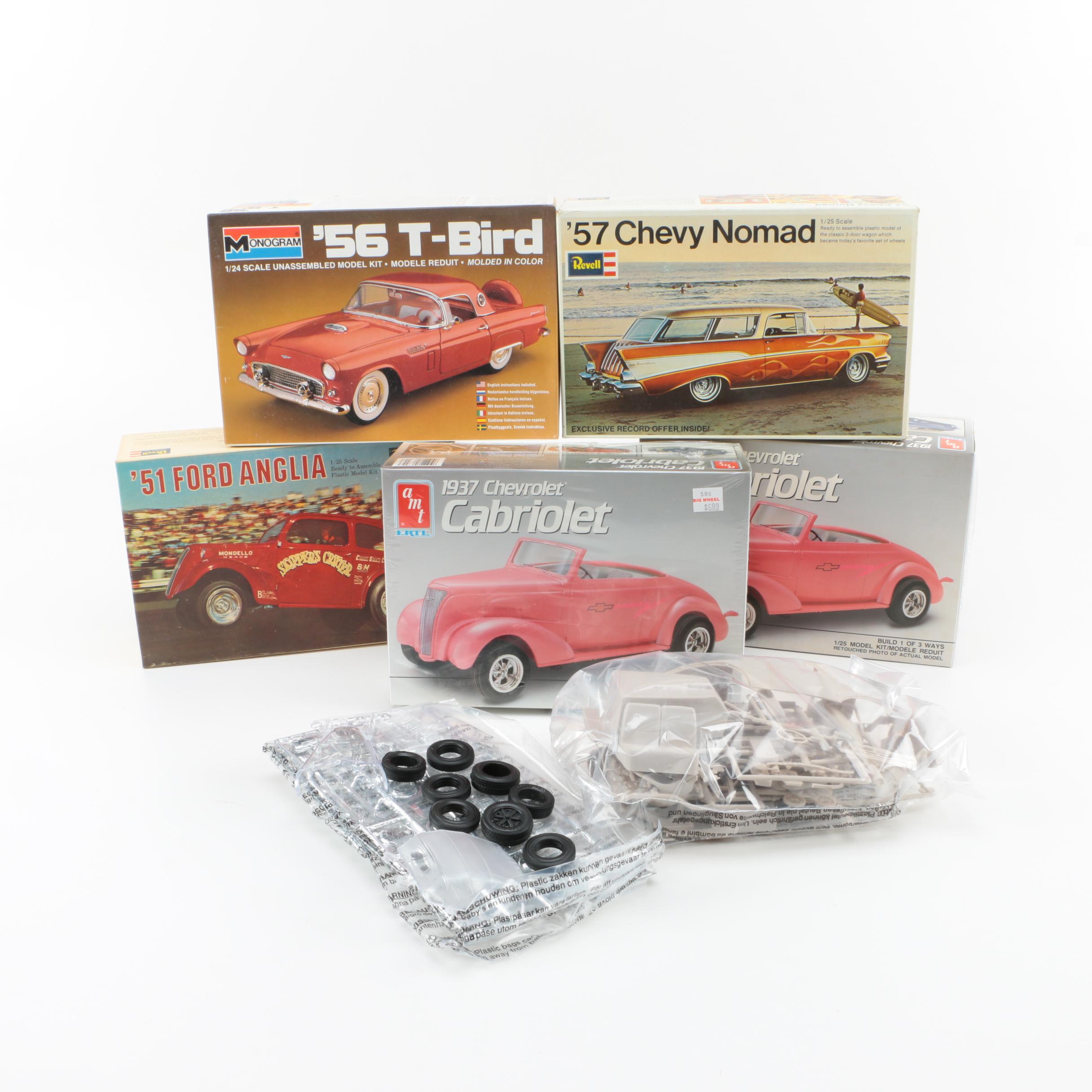 Collection of Model Car Kits