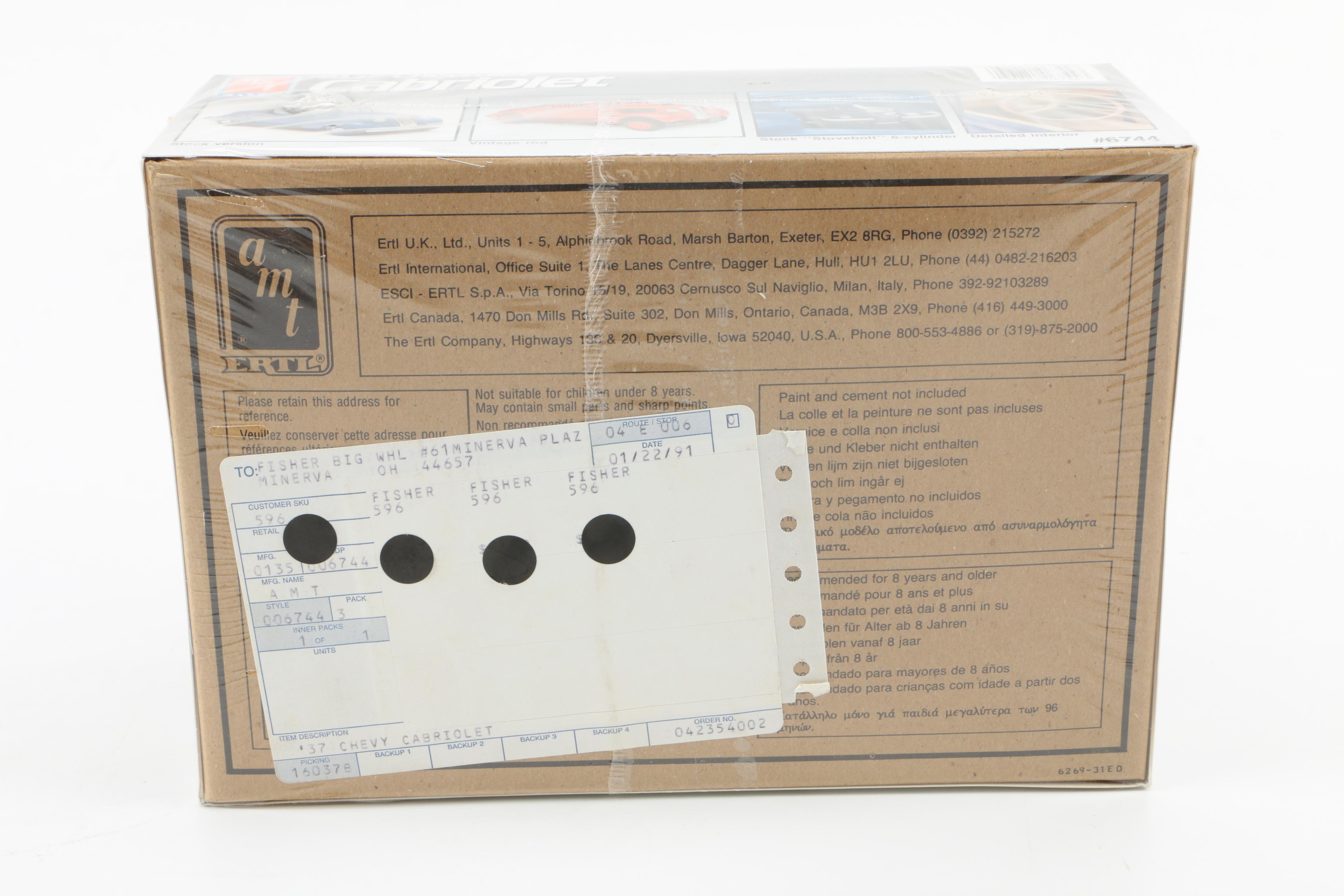 Collection of Model Car Kits