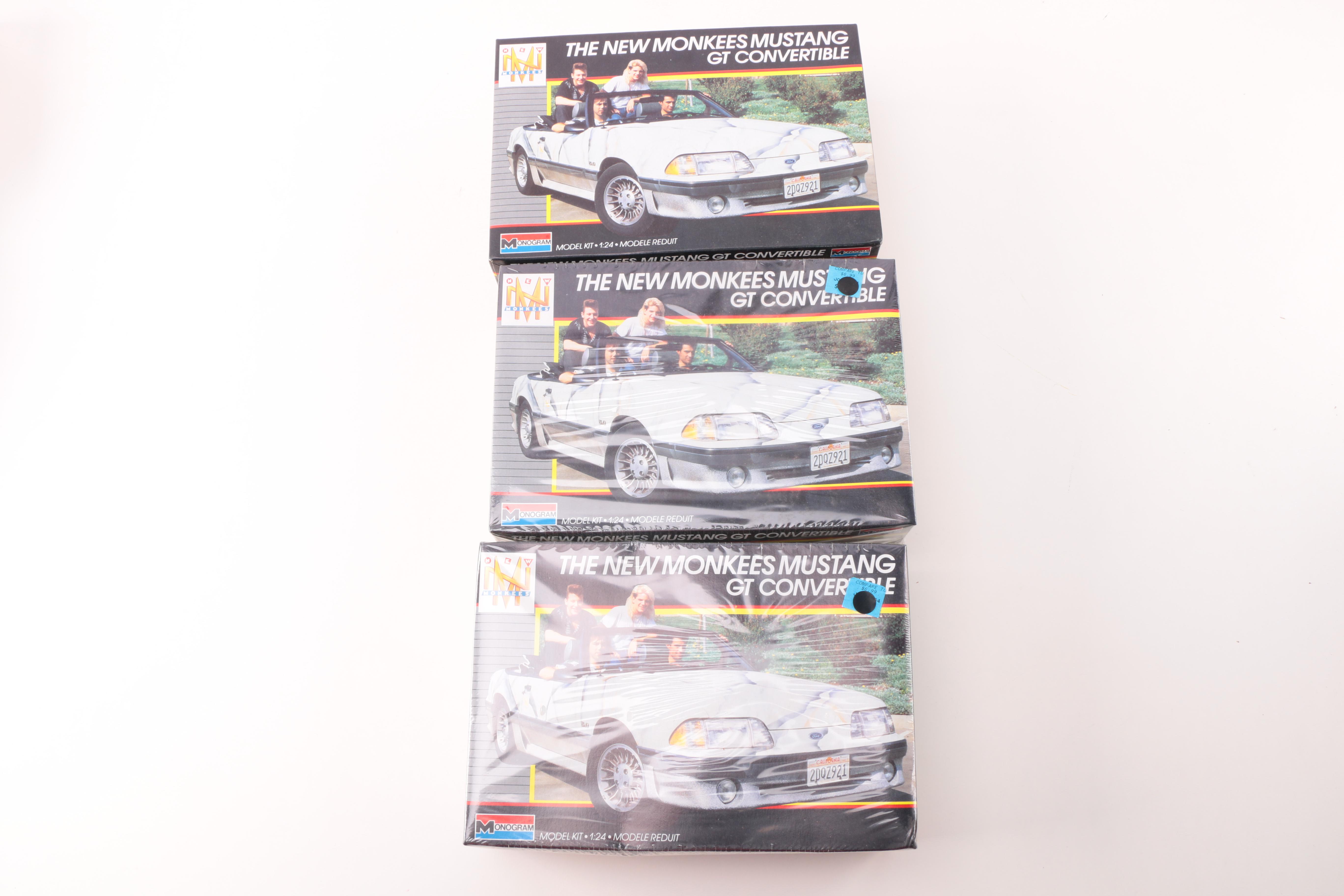 Collection of Monogram Model Car Kits