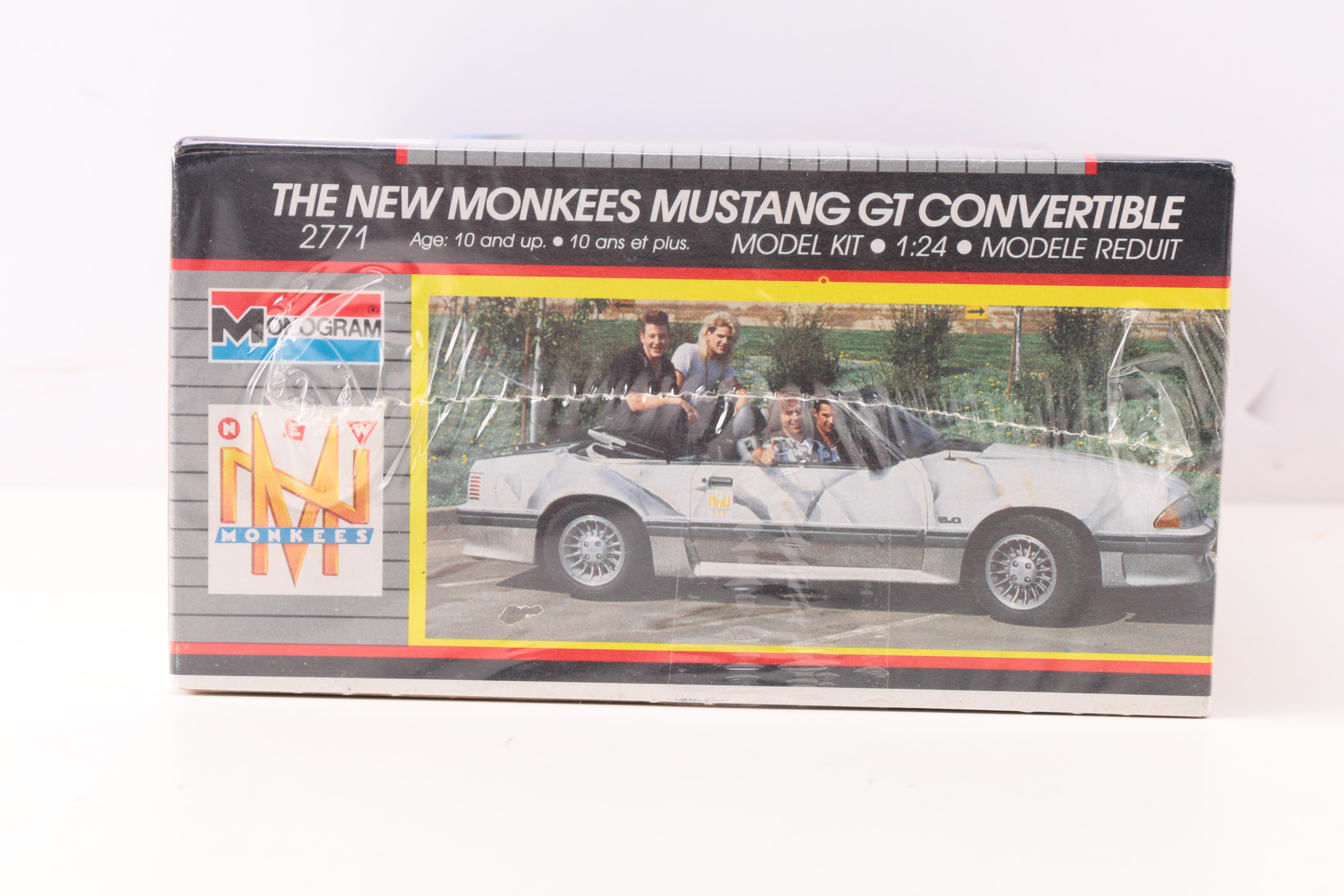 Collection of Monogram Model Car Kits