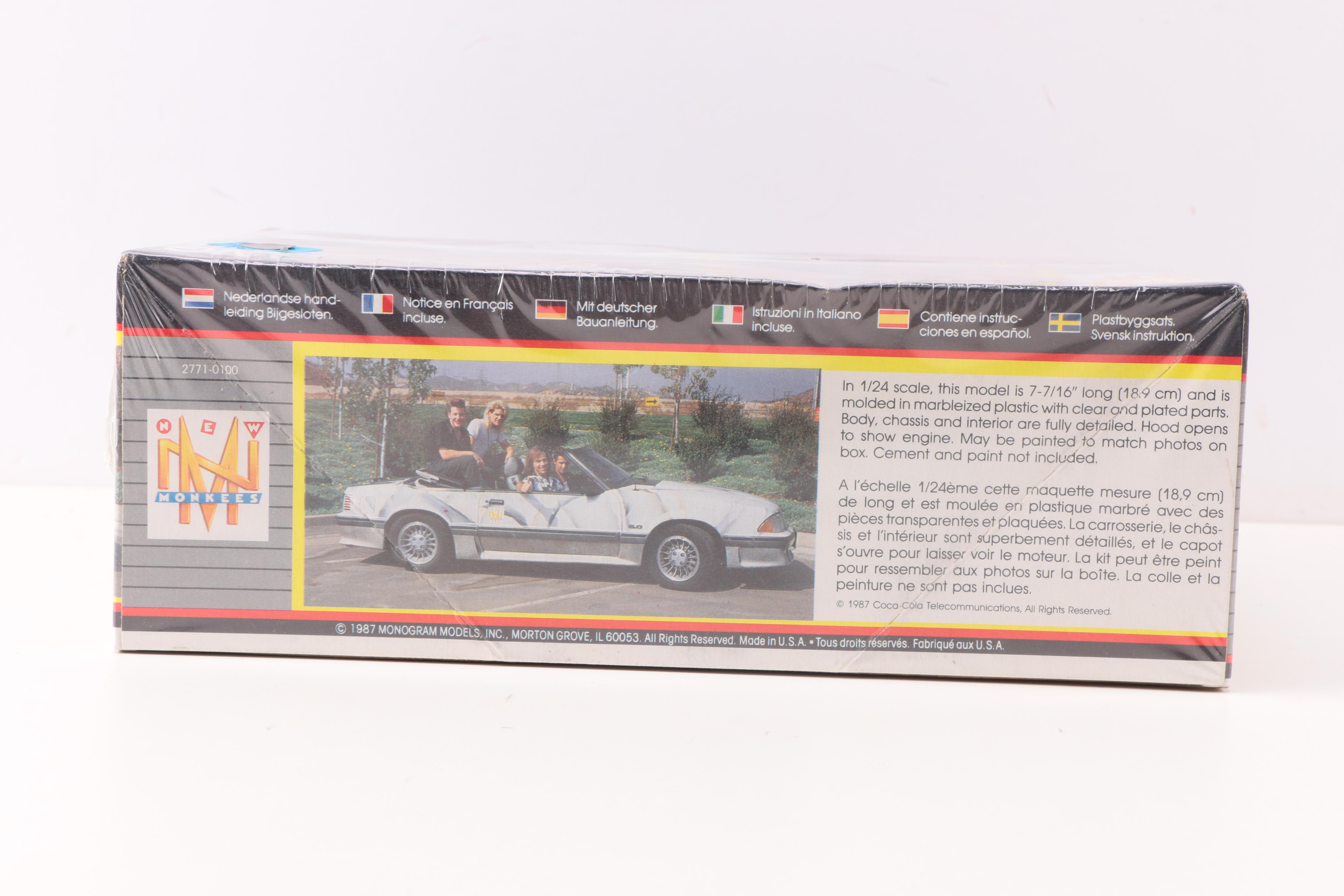 Collection of Monogram Model Car Kits