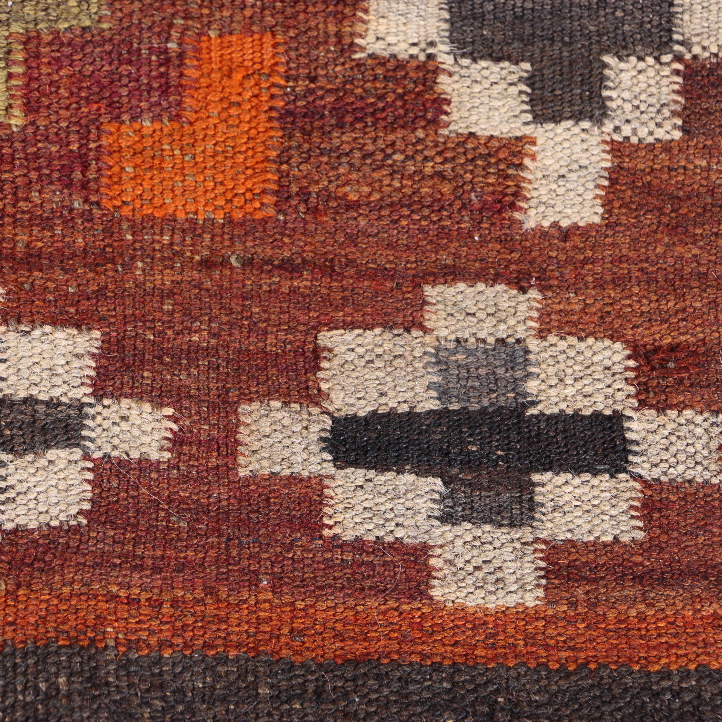 Handwoven Turkish Kilim Accent Rug