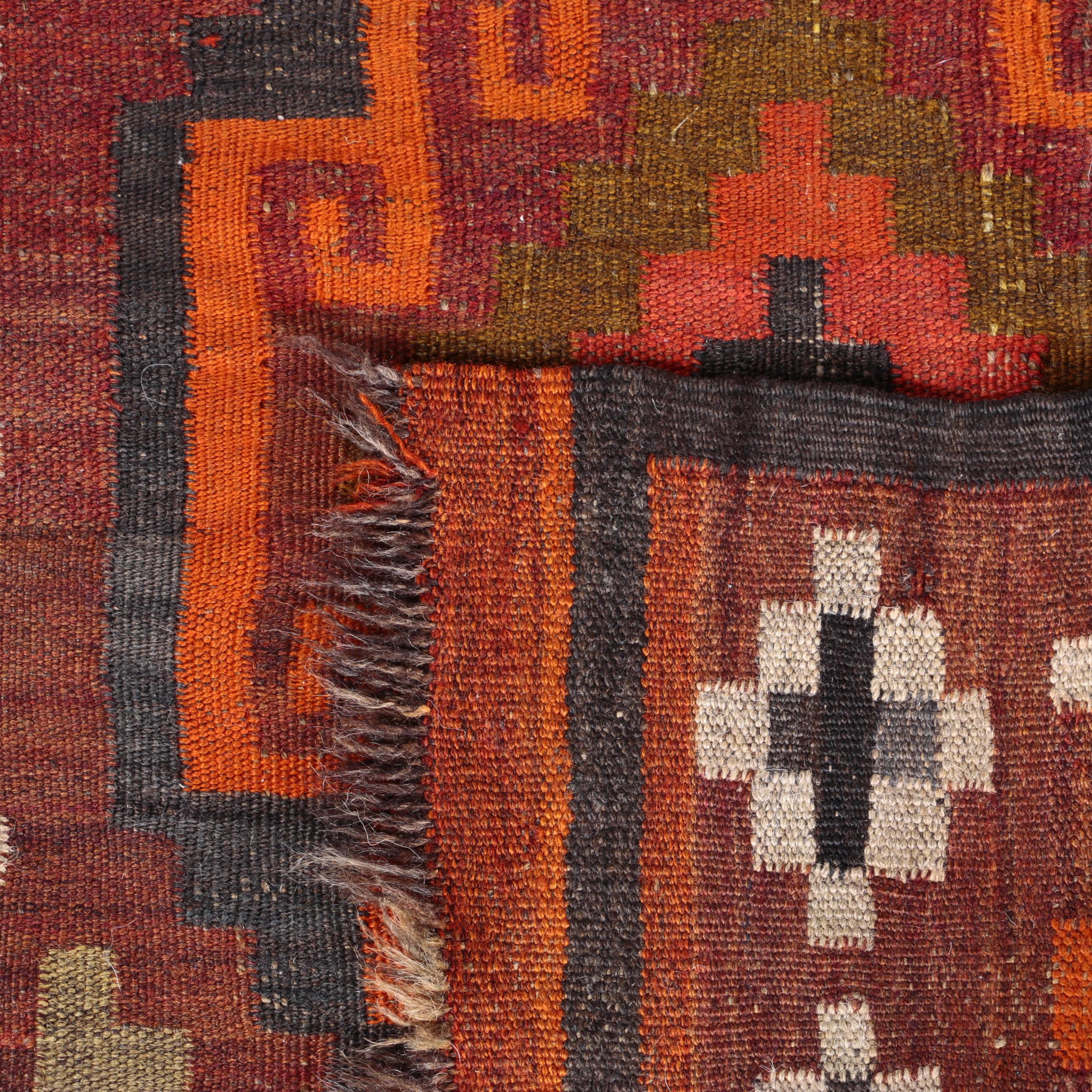 Handwoven Turkish Kilim Accent Rug