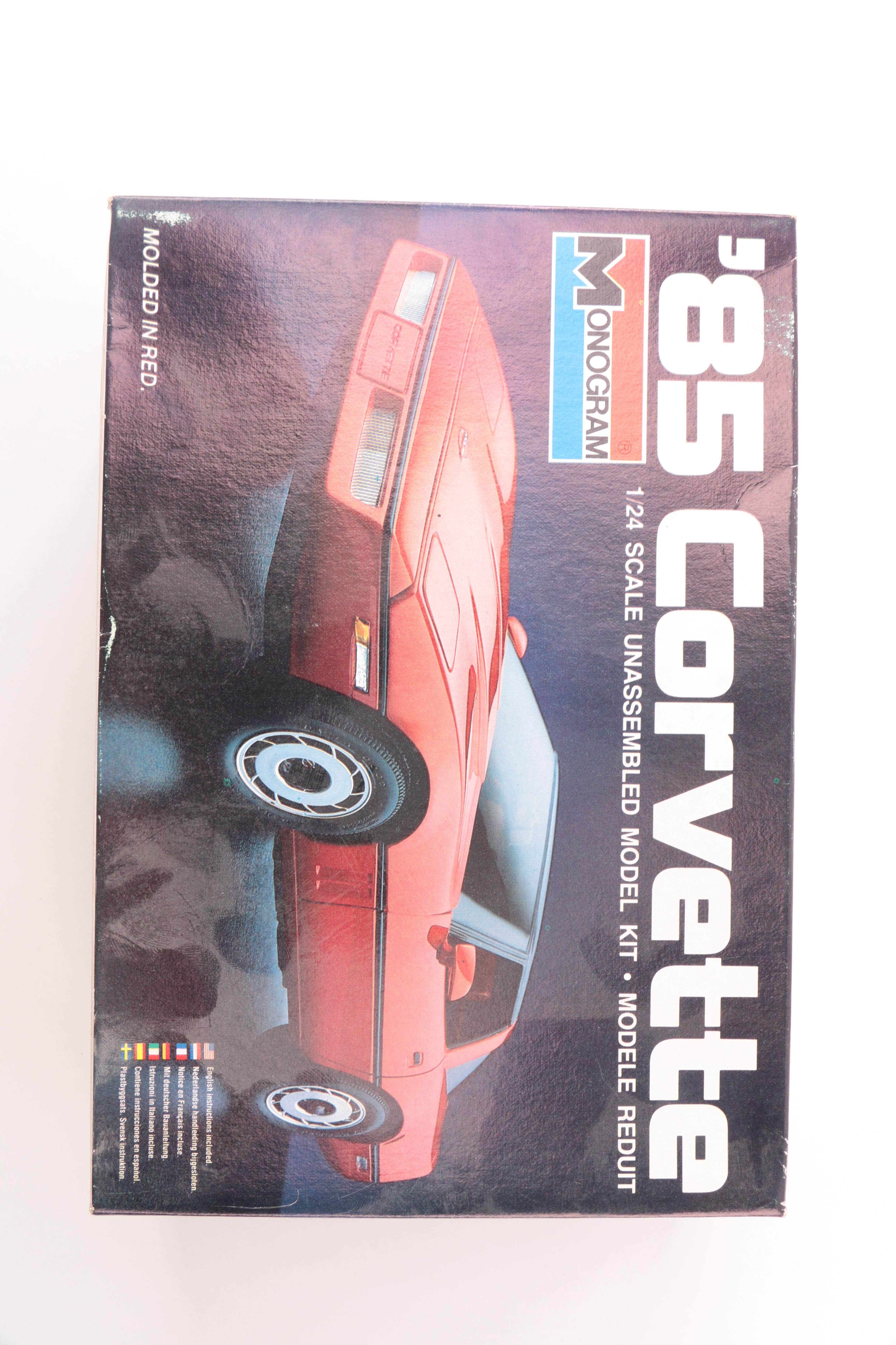 Collection of Monogram Model Car Kits