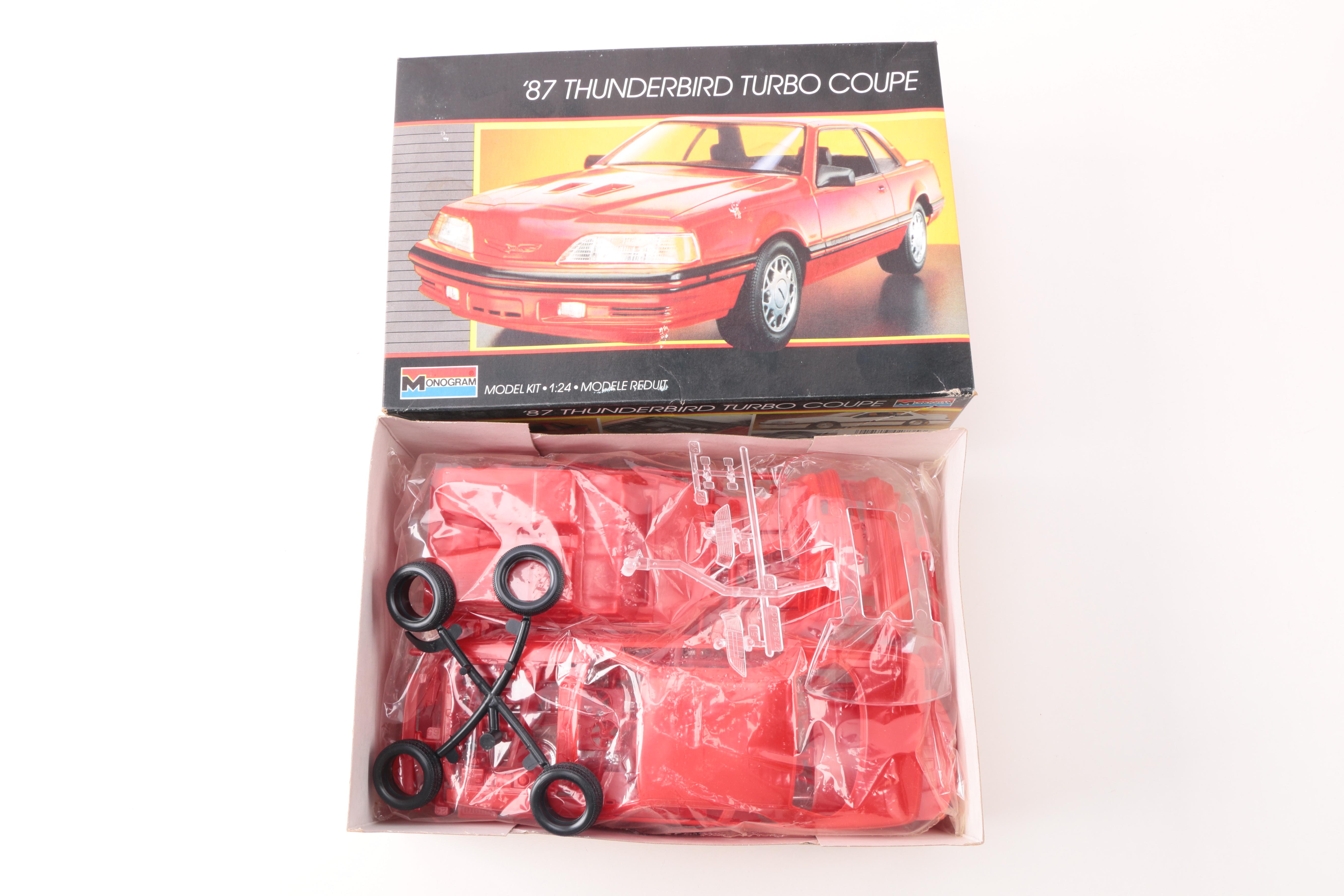 Collection of Monogram Model Car Kits