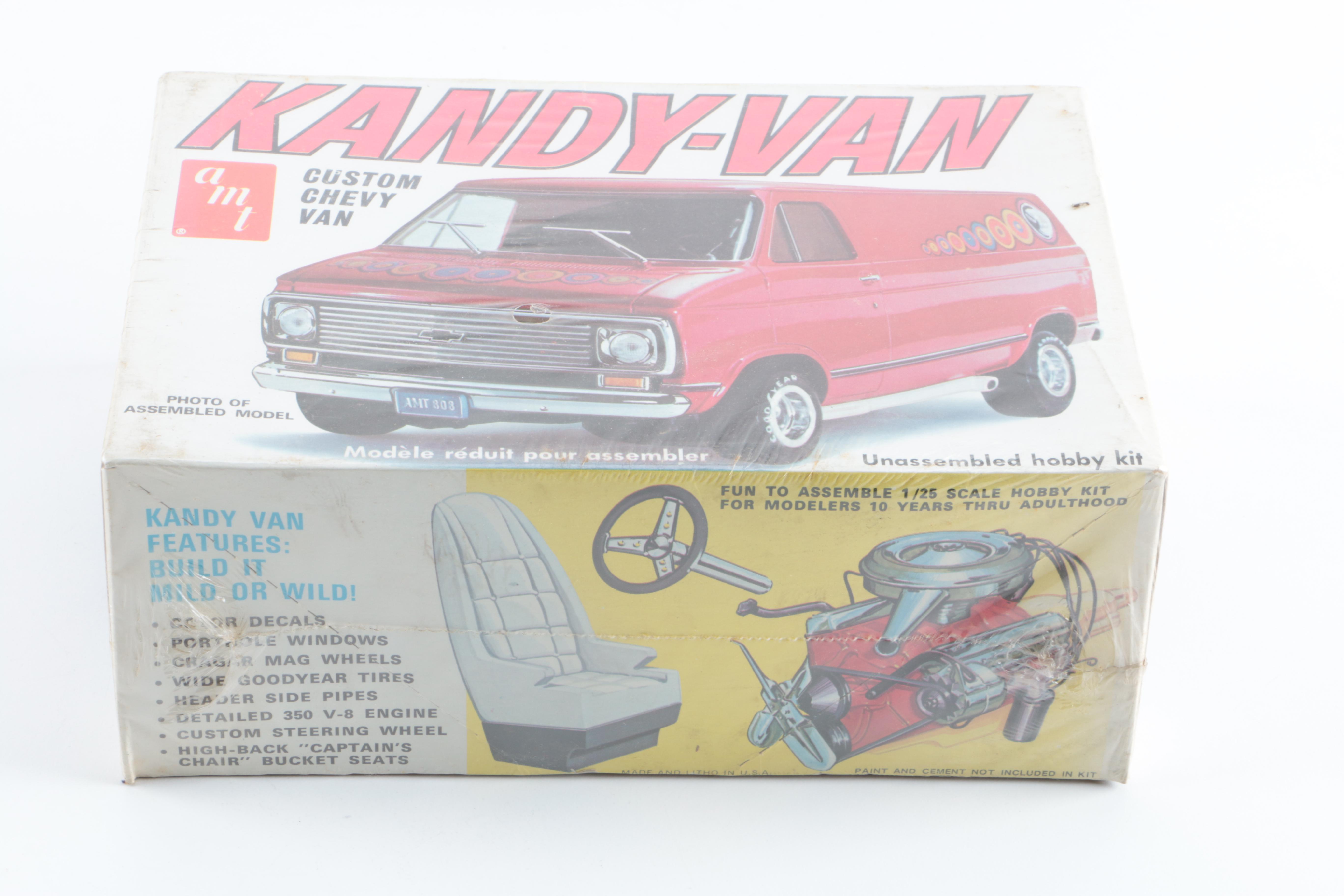 Collection of Vintage Chevy Model Kits