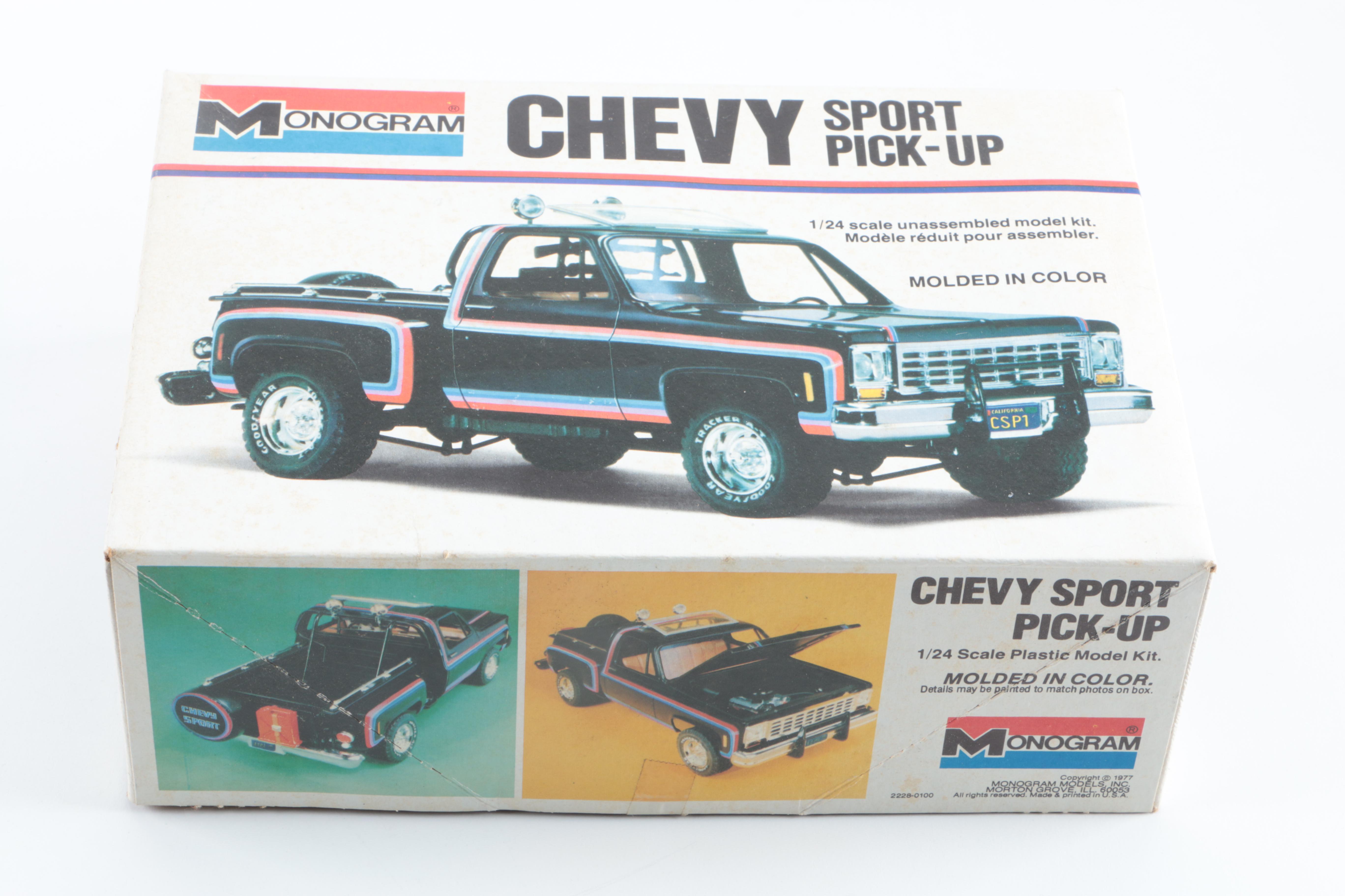 Collection of Vintage Chevy Model Kits