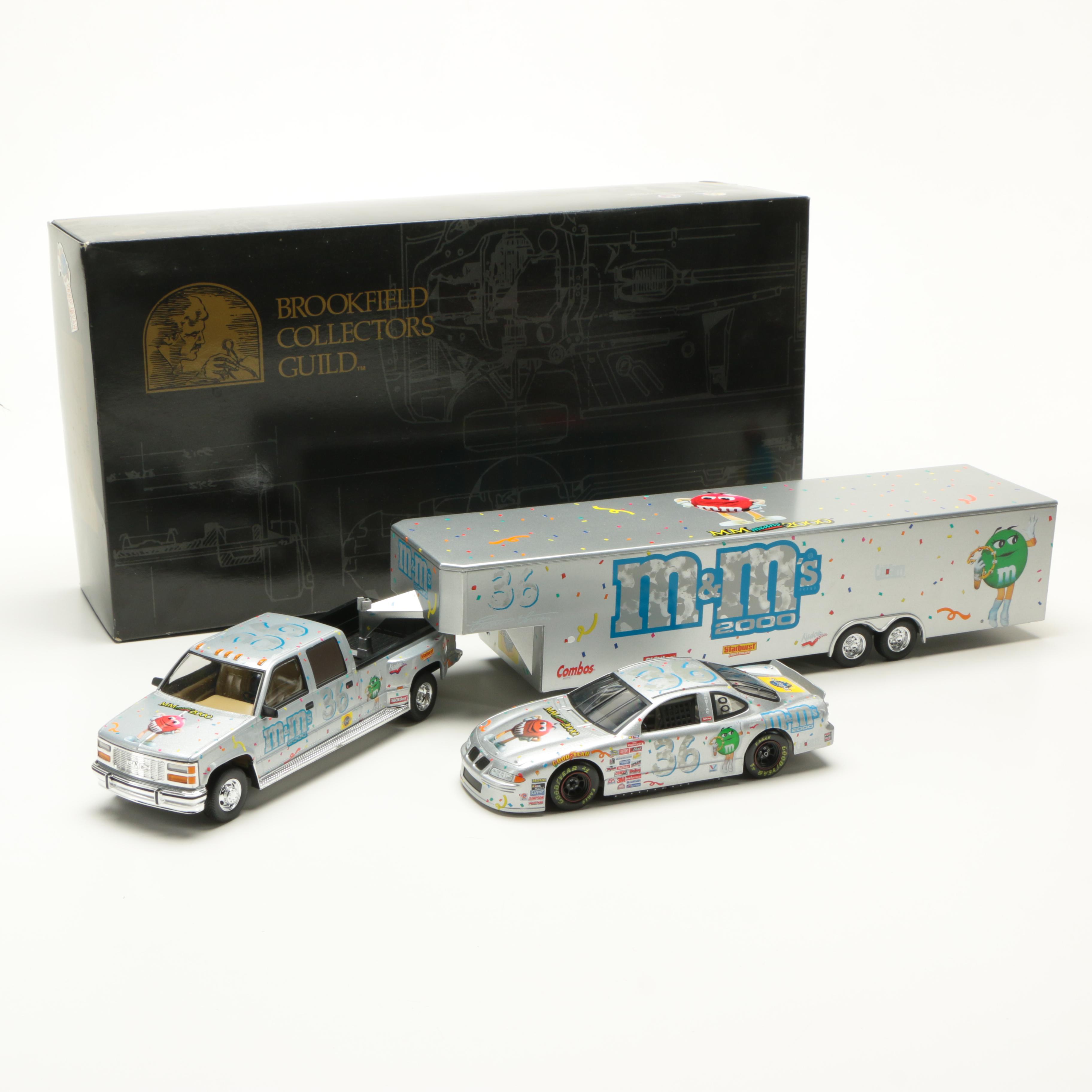 Limited Edition Brookfield Ernie Irvan M&M's Die-Cast Trailer