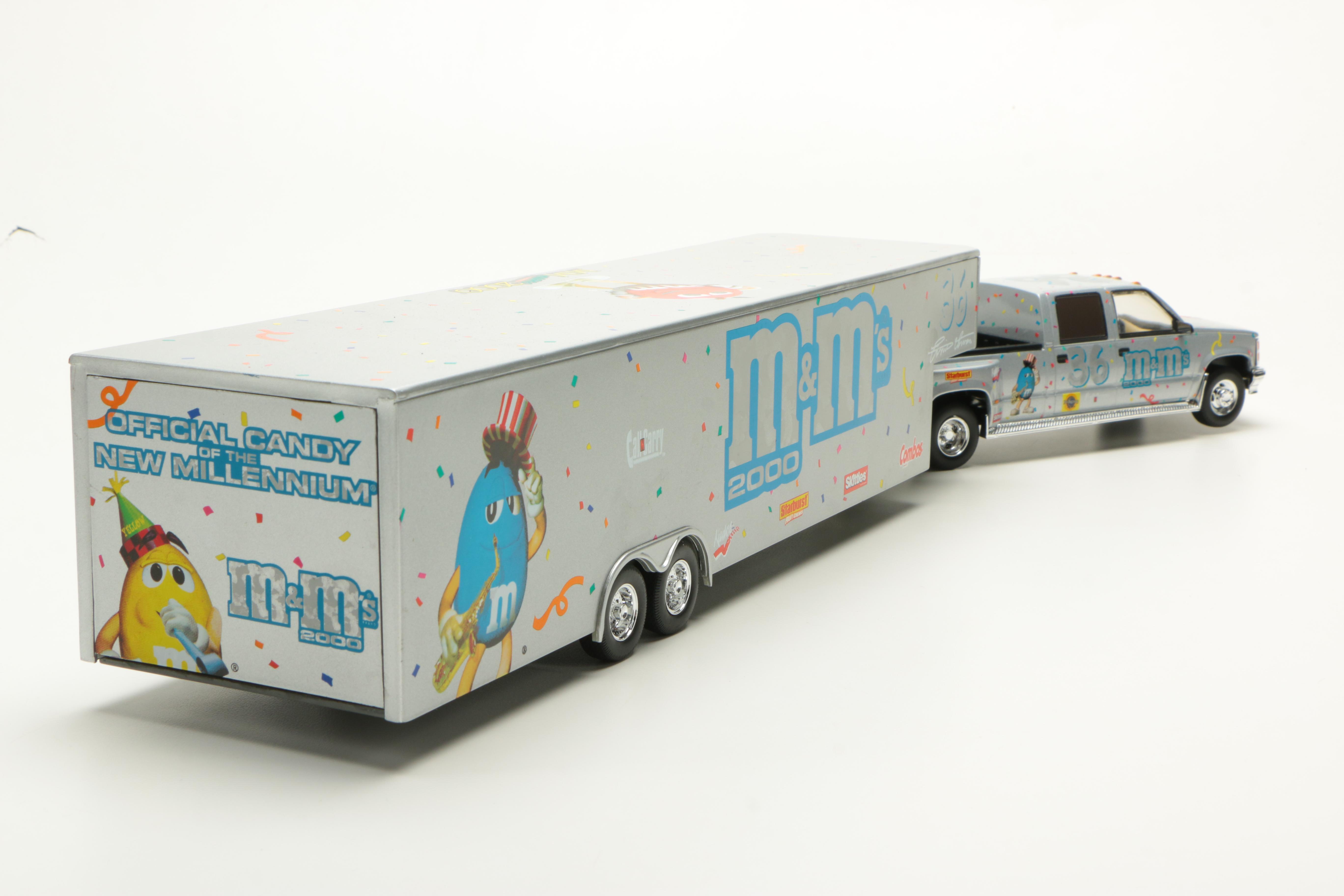 Limited Edition Brookfield Ernie Irvan M&M's Die-Cast Trailer