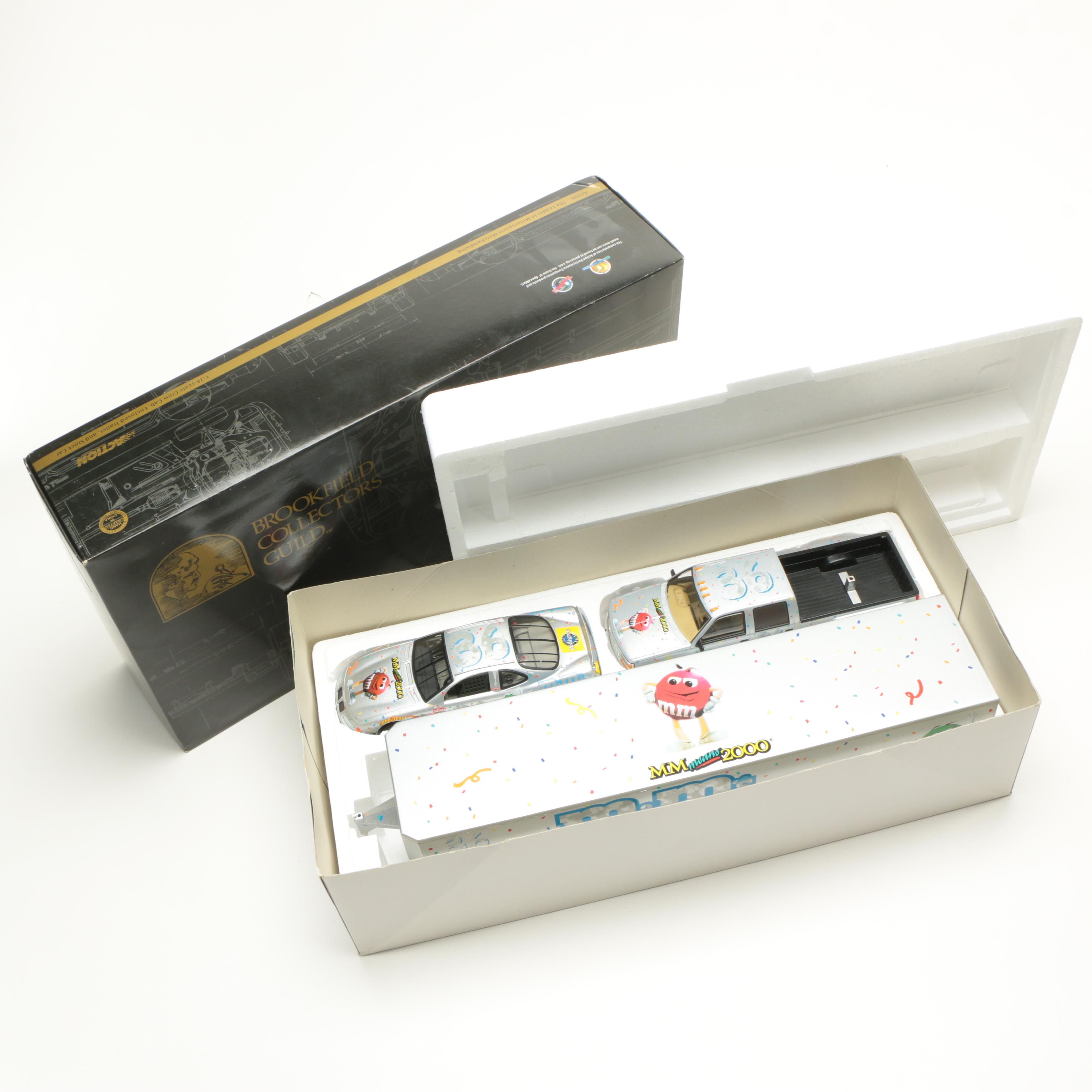 Limited Edition Brookfield Ernie Irvan M&M's Die-Cast Trailer