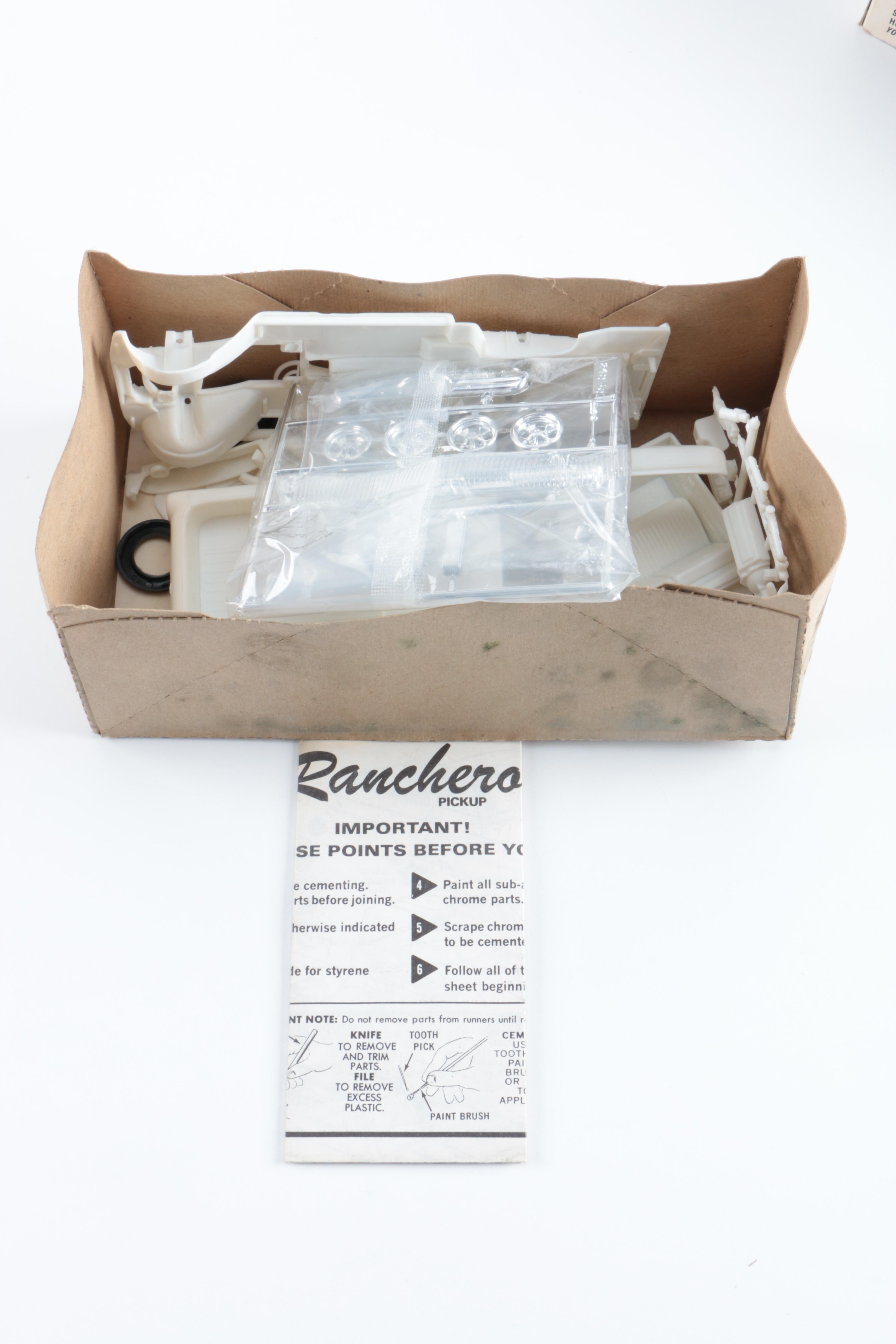 Collection of Vintage Ford Model Kits