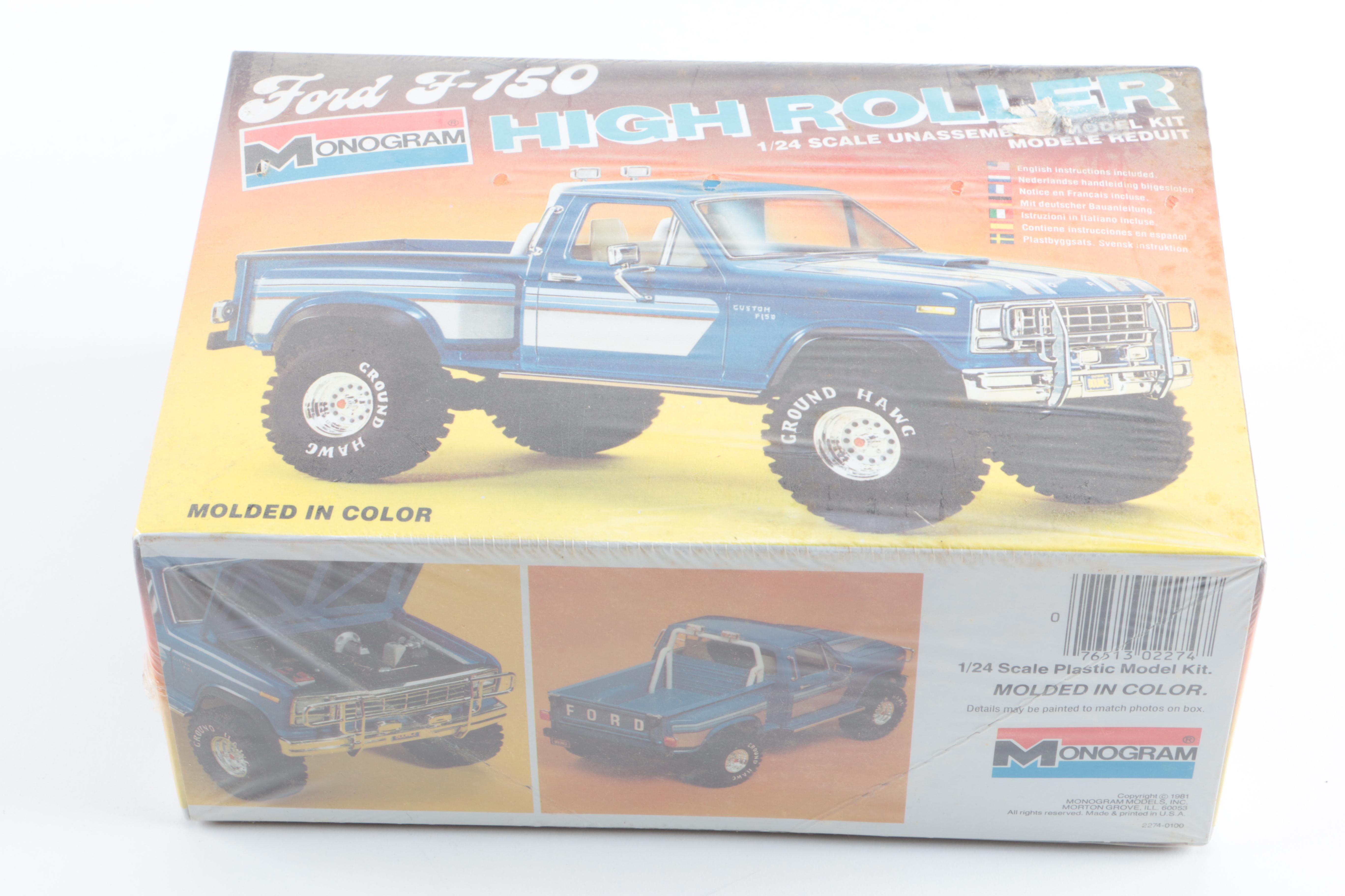 Collection of Vintage Ford Model Kits