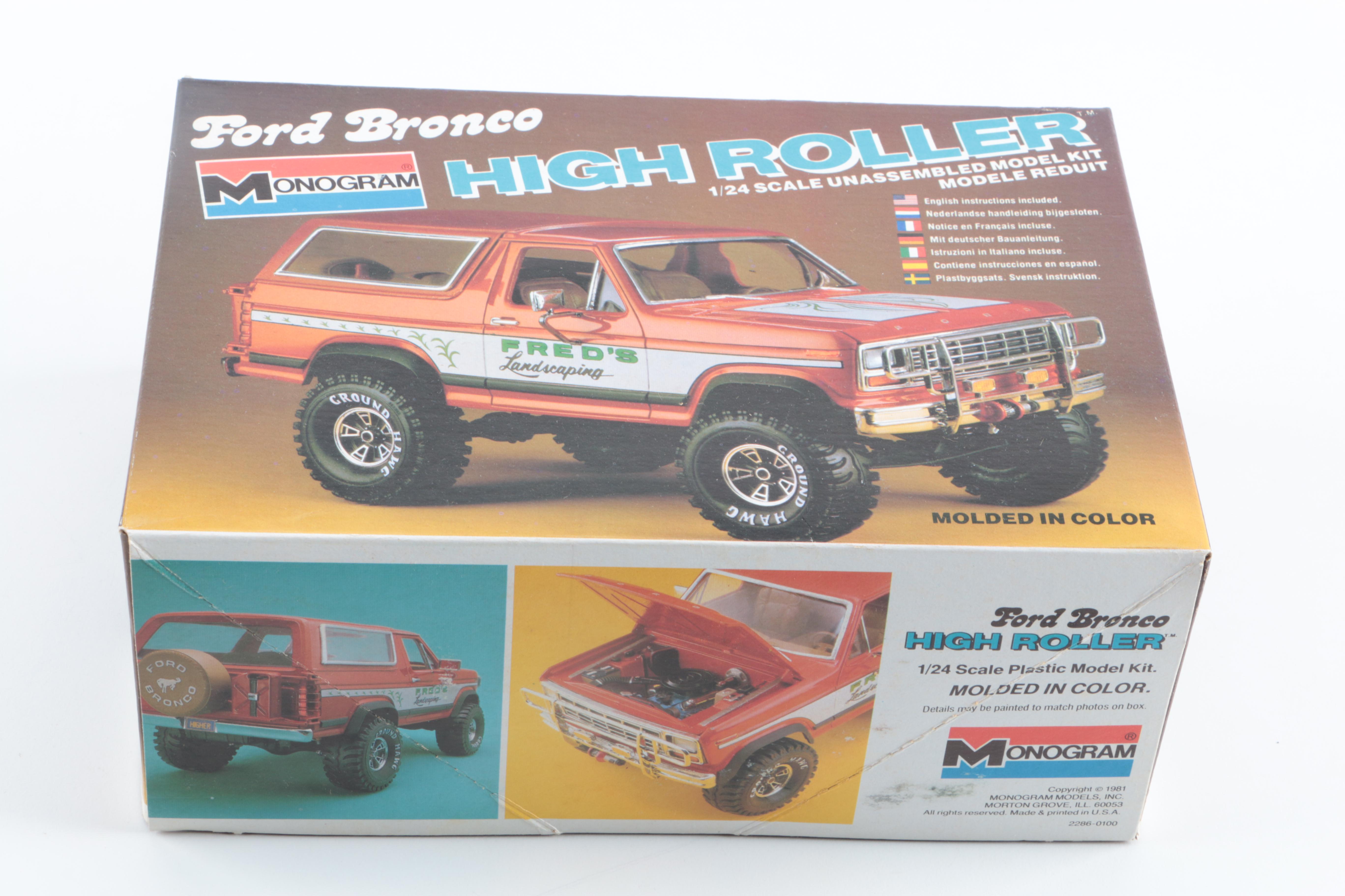 Collection of Vintage Ford Model Kits