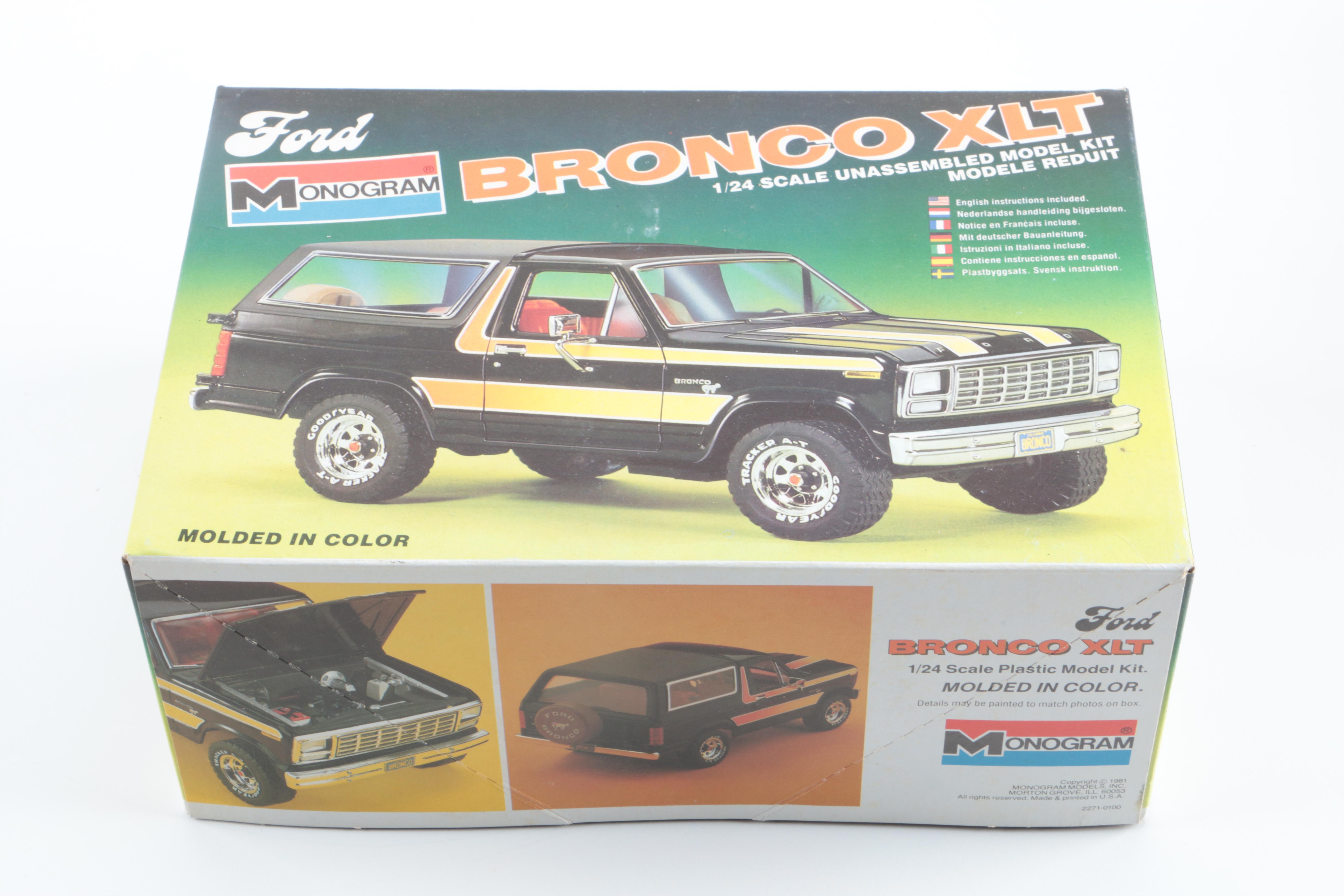 Collection of Vintage Ford Model Kits
