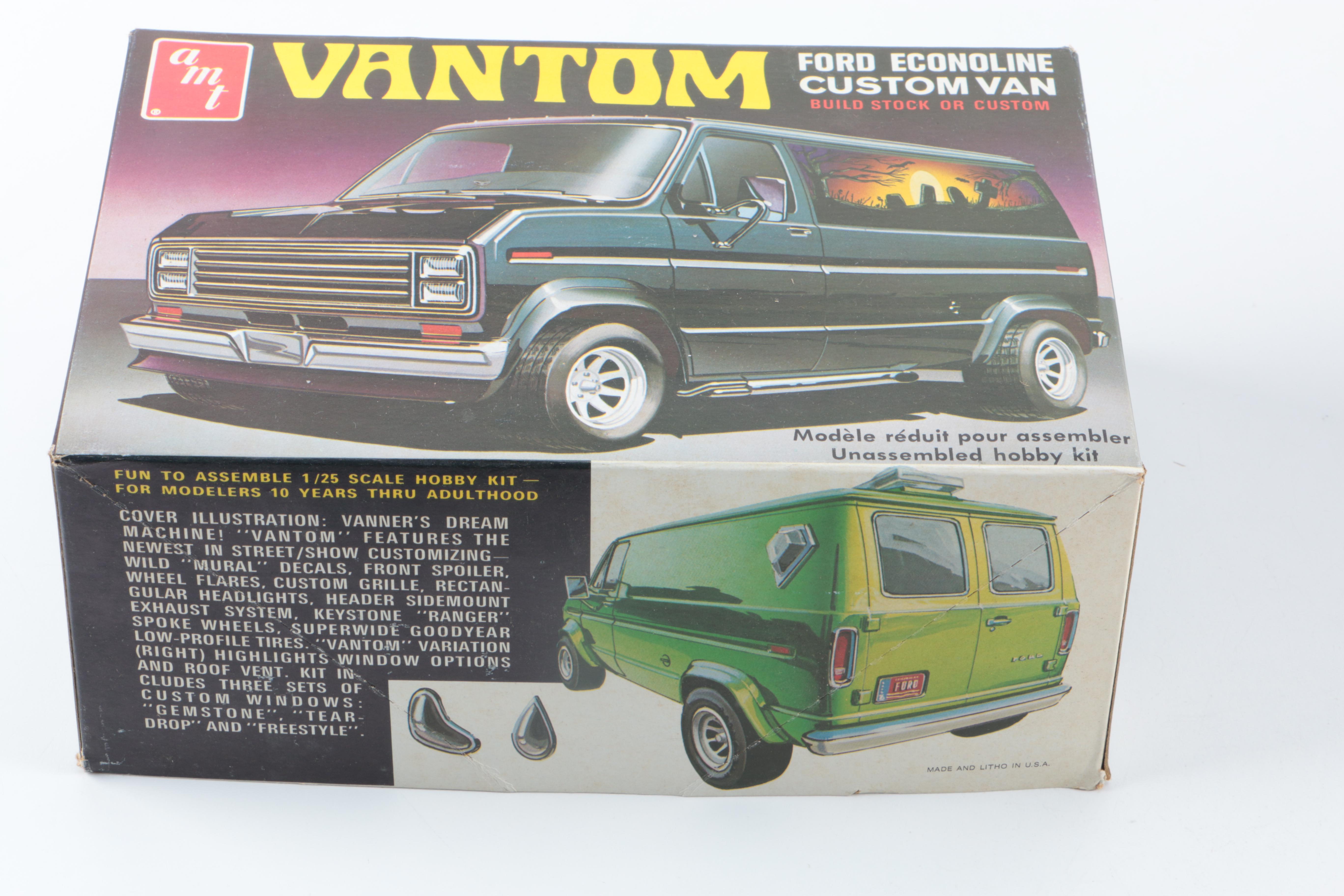 Collection of Vintage Ford Model Kits