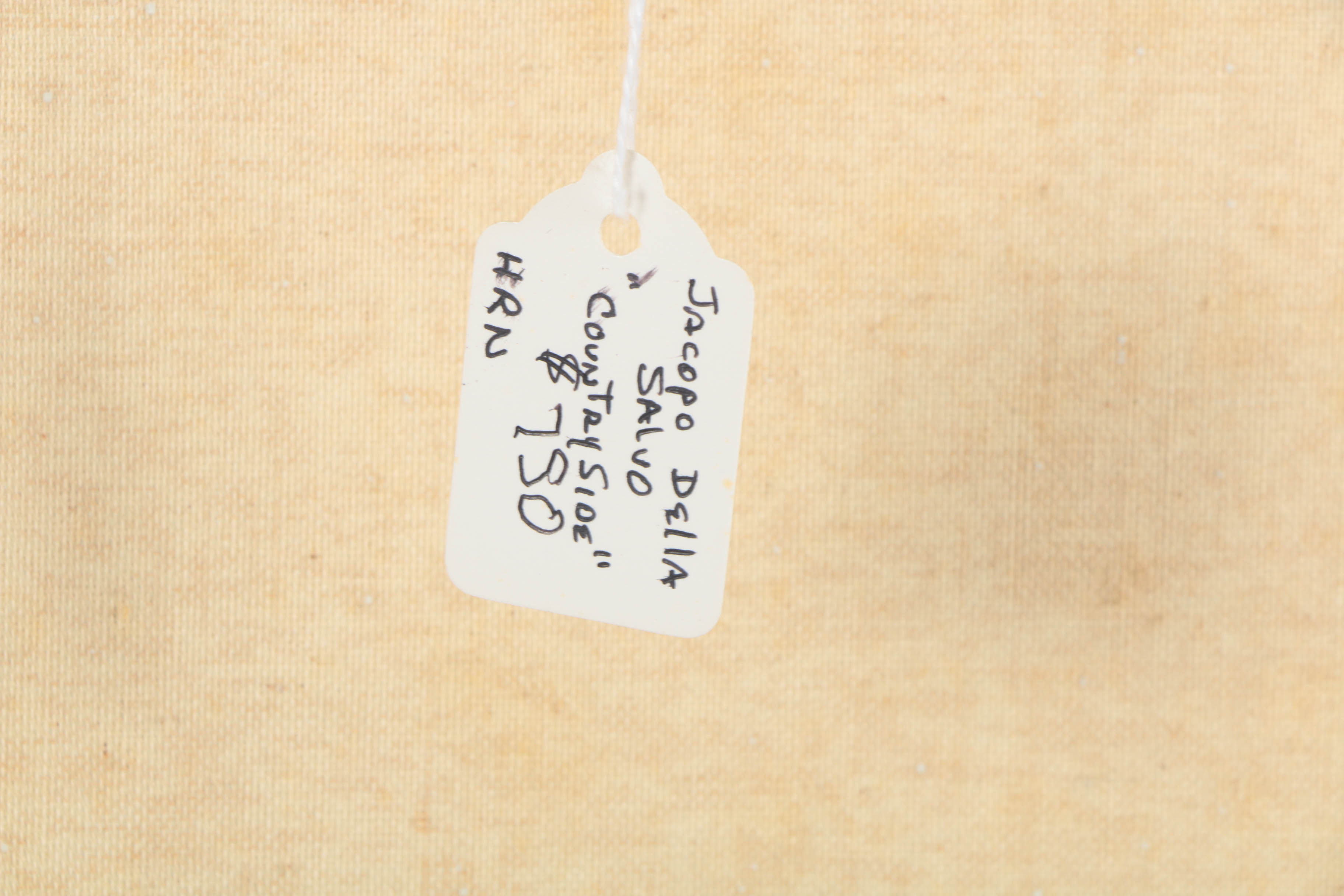 Jacopo della Selva Oil Painting on Canvas Romantic Rural Landscape