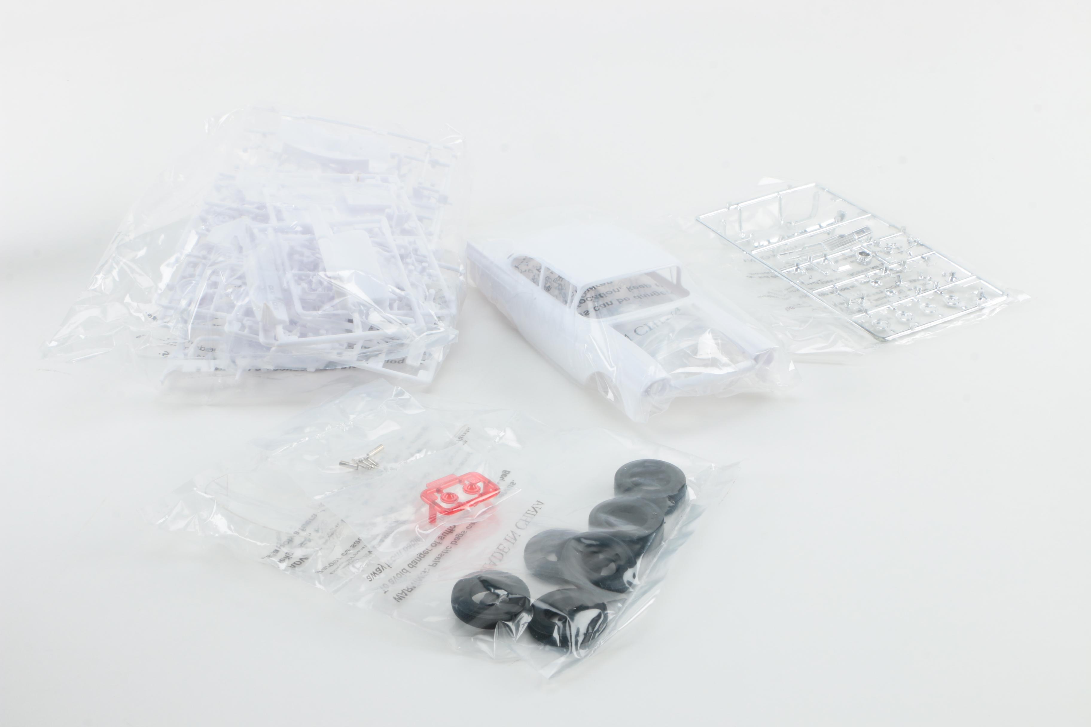 Vintage Model Car Kits Featuring Revell '57 Ford Custom