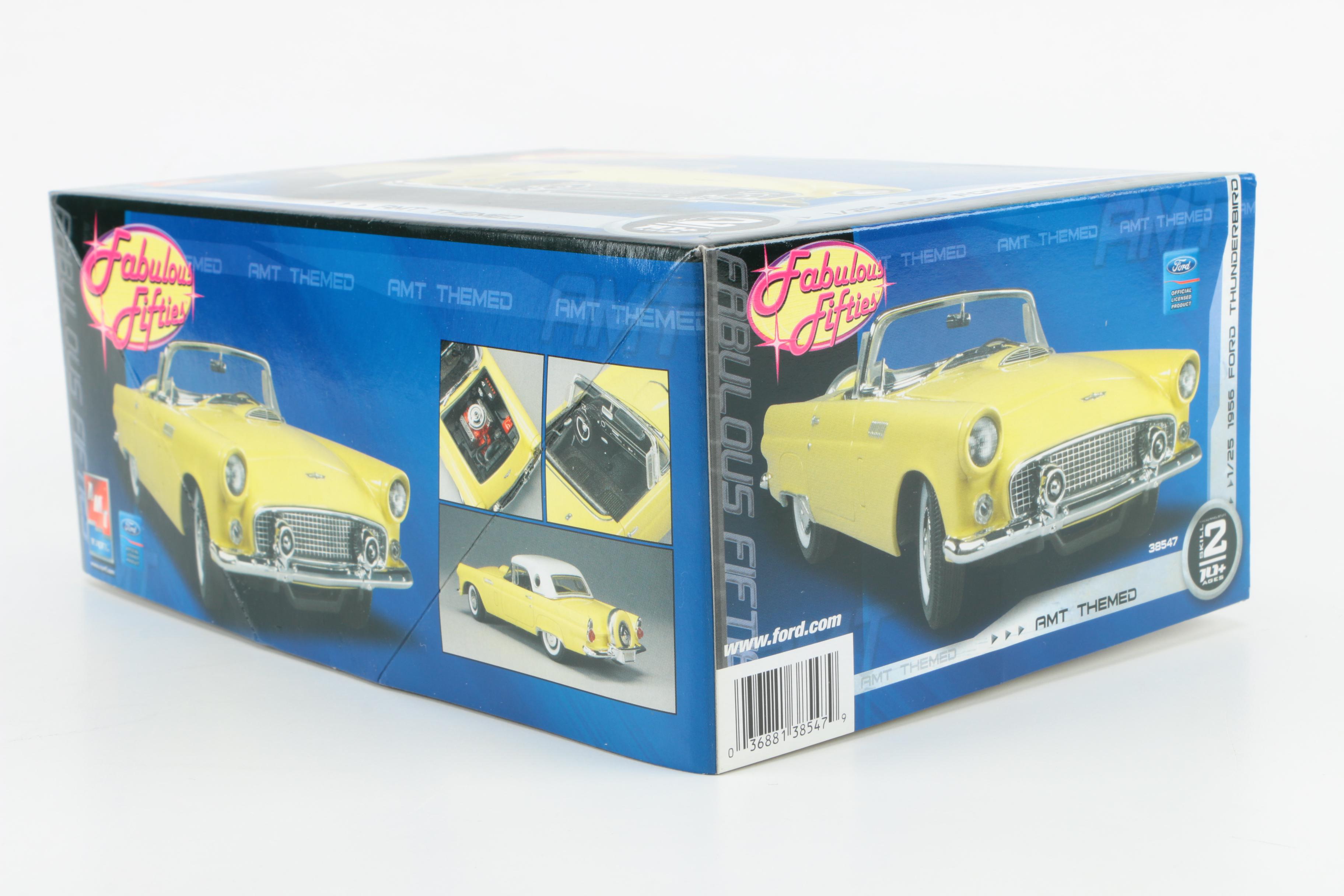 Vintage Model Car Kits Featuring Revell '57 Ford Custom