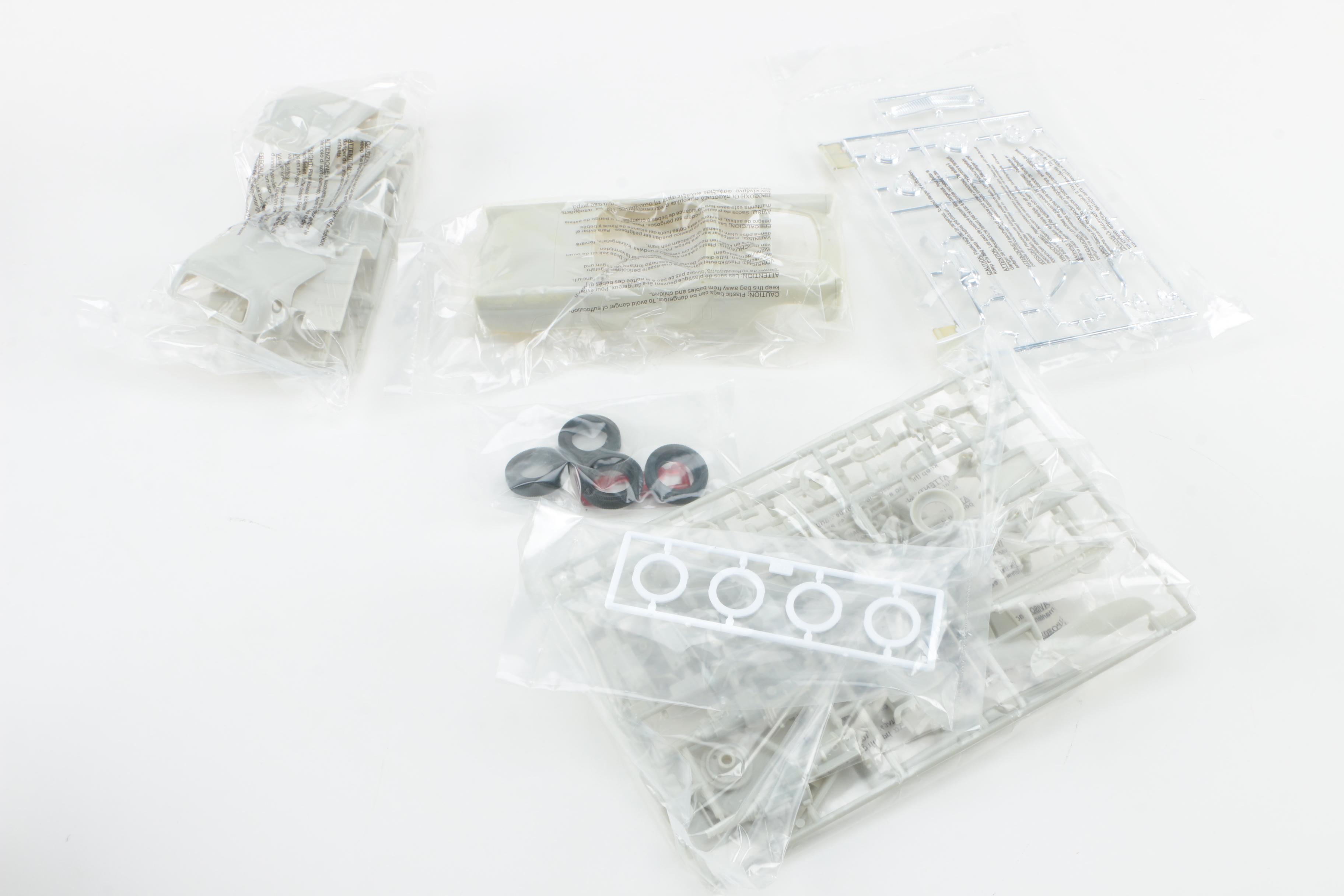 Vintage Model Car Kits Featuring Revell '57 Ford Custom