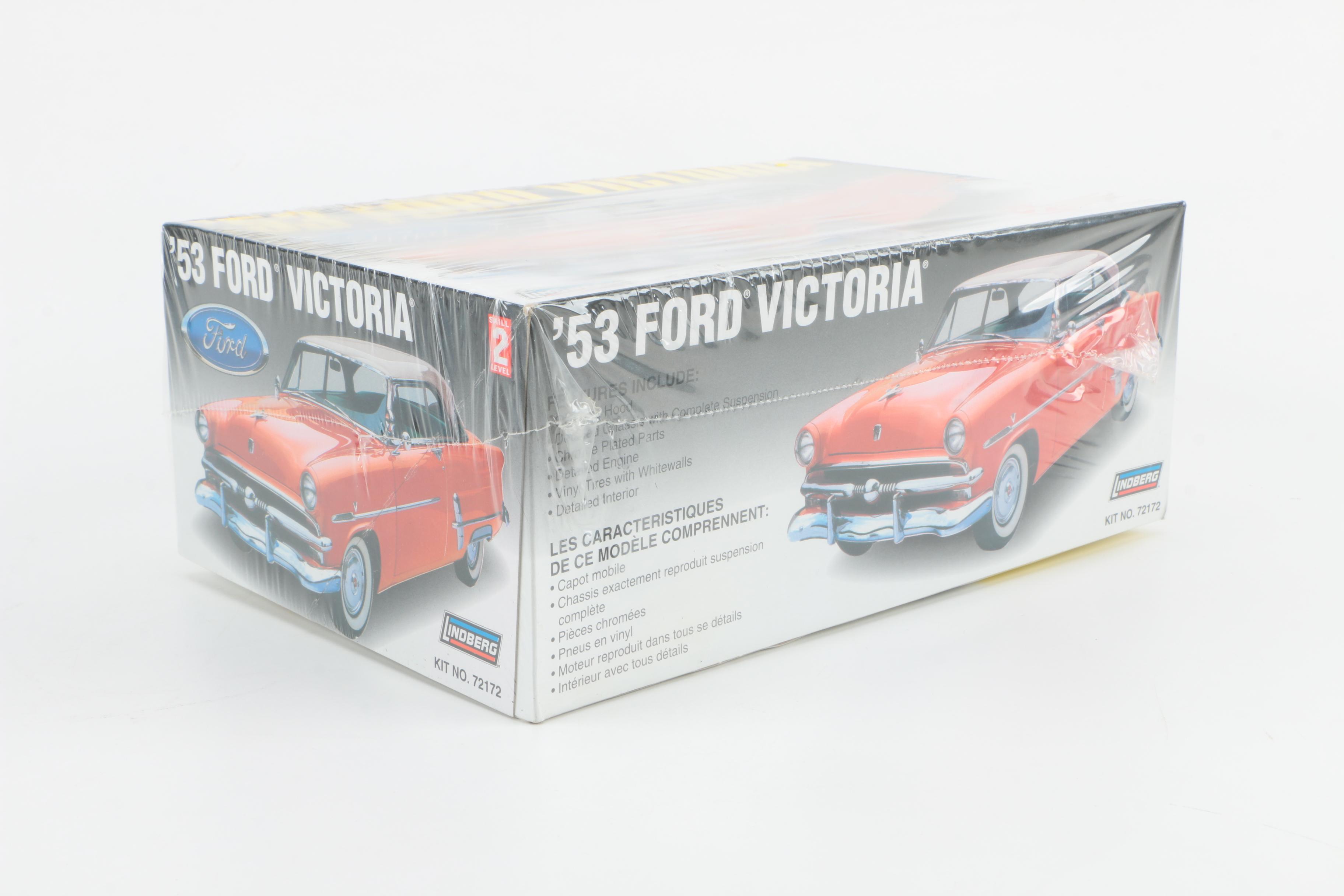 Vintage Model Car Kits Featuring Revell '57 Ford Custom