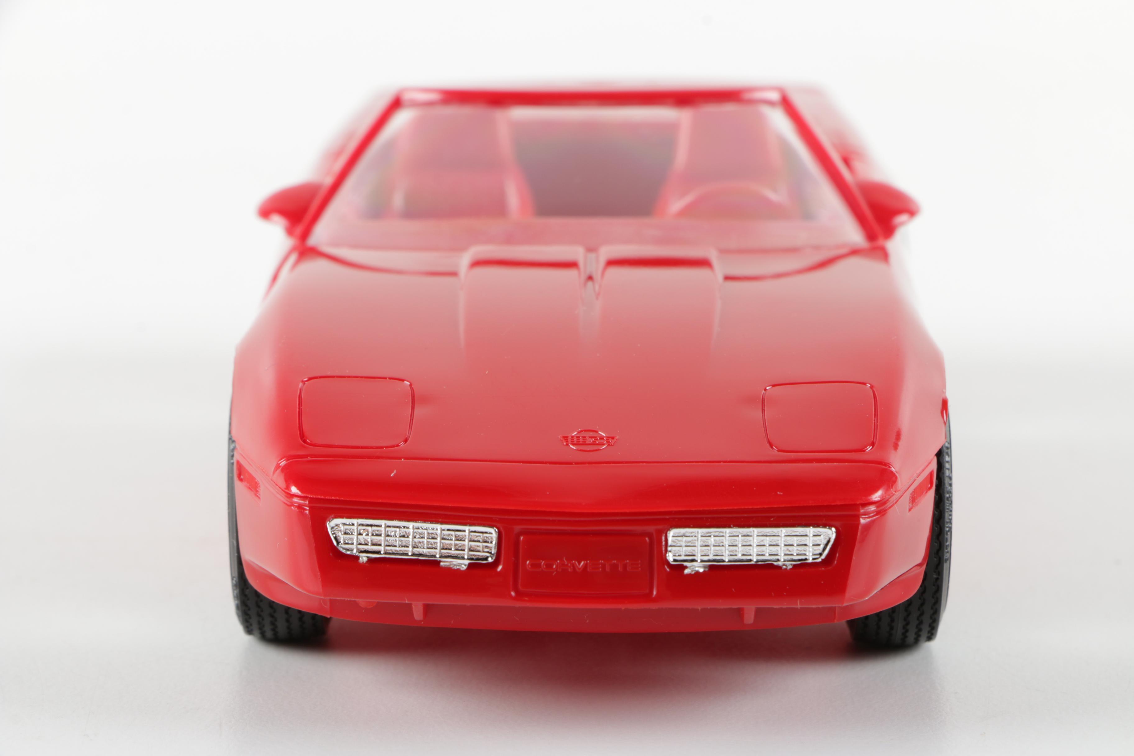 Collection of 1980s Corvette Promotional Car Models
