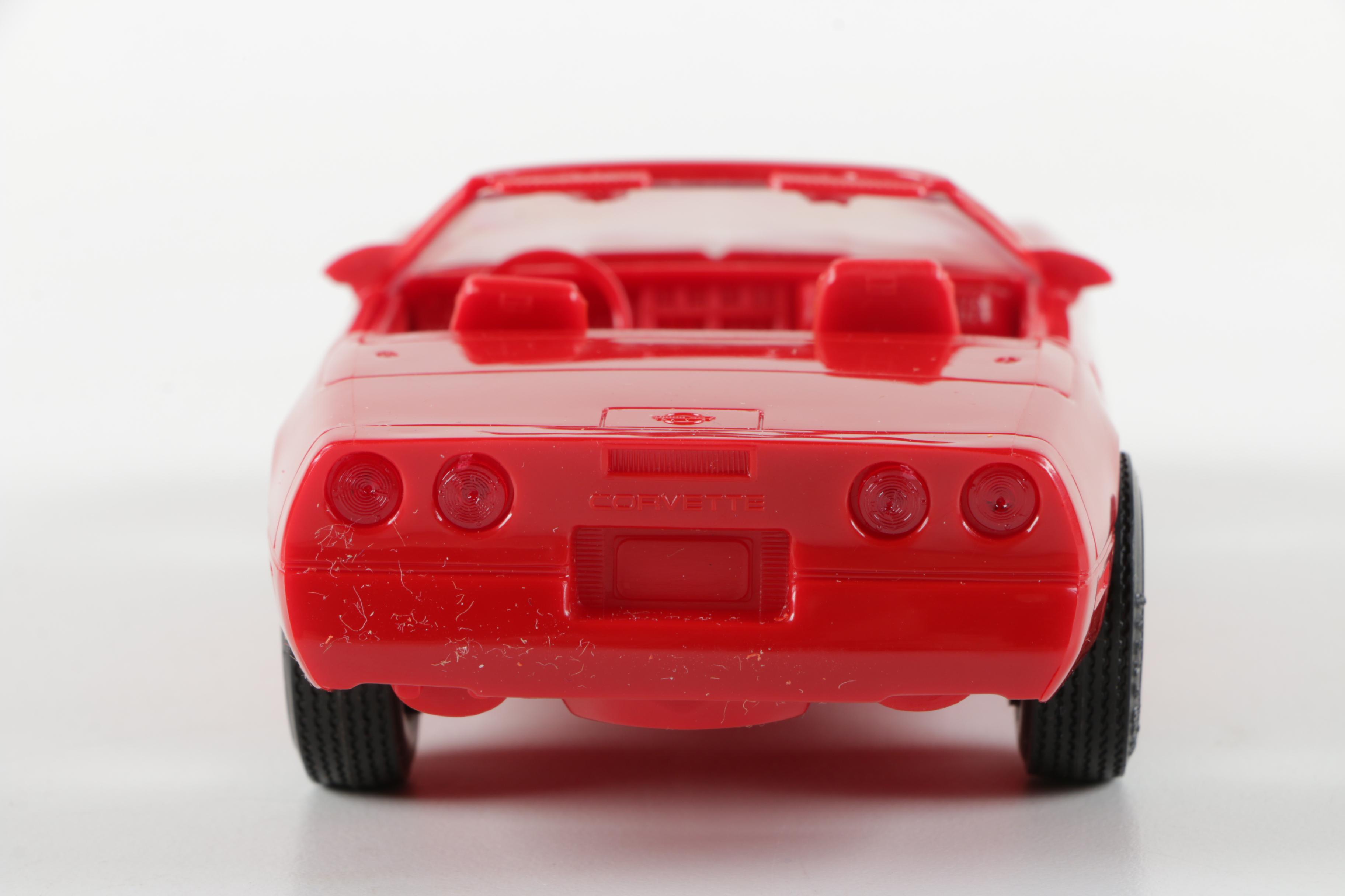 Collection of 1980s Corvette Promotional Car Models