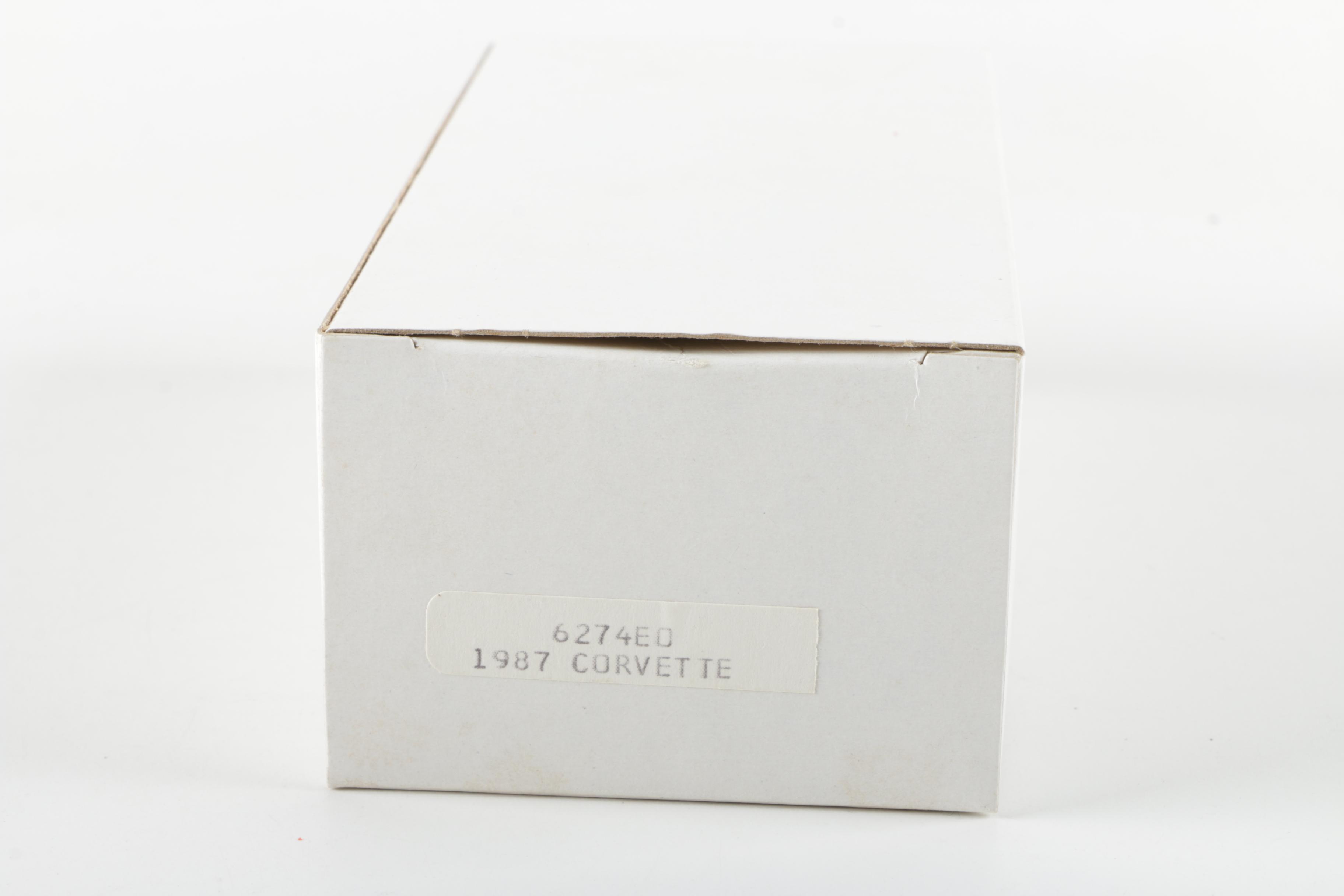 Collection of 1980s Corvette Promotional Car Models