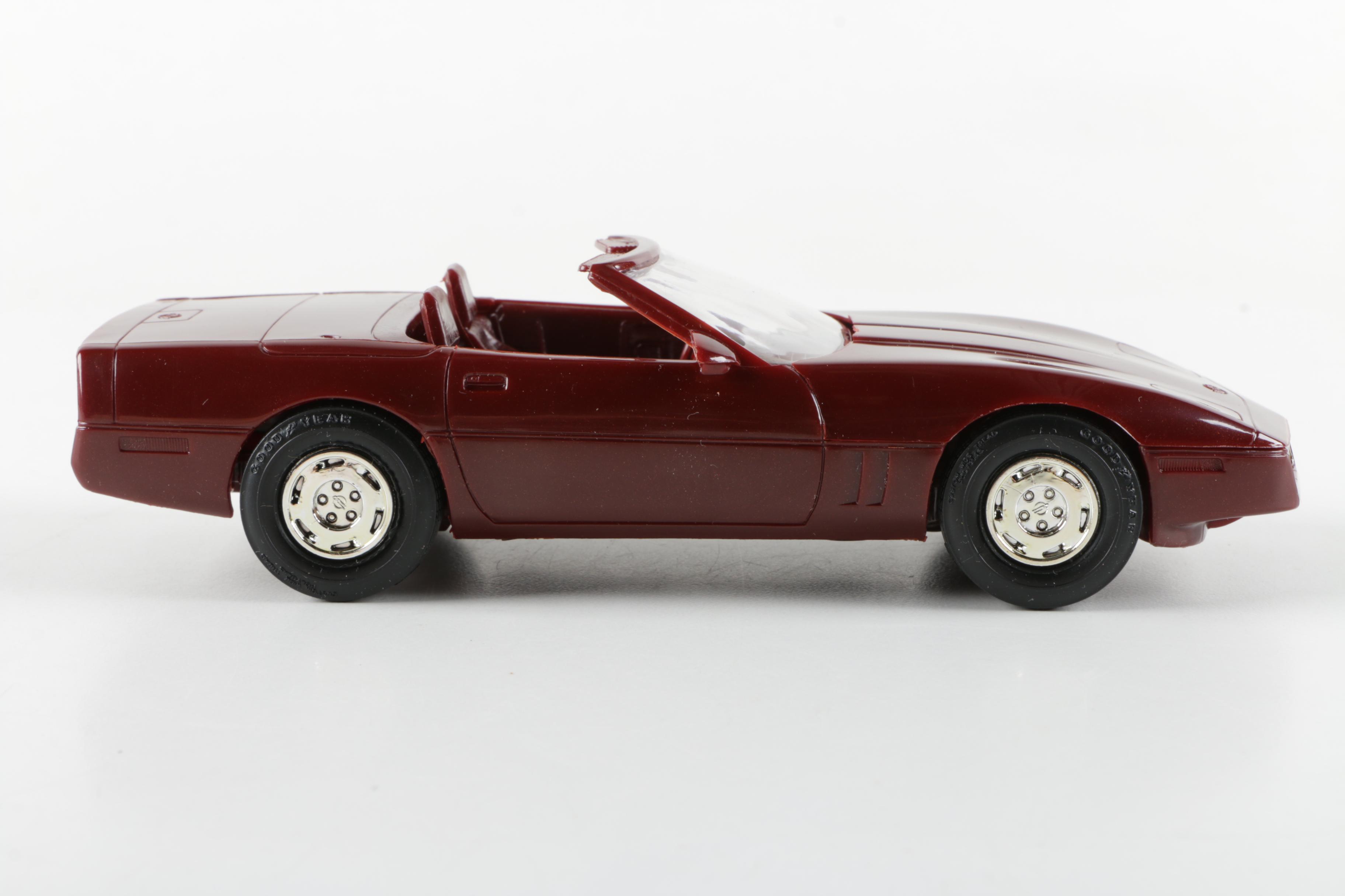 Collection of 1980s Corvette Promotional Car Models