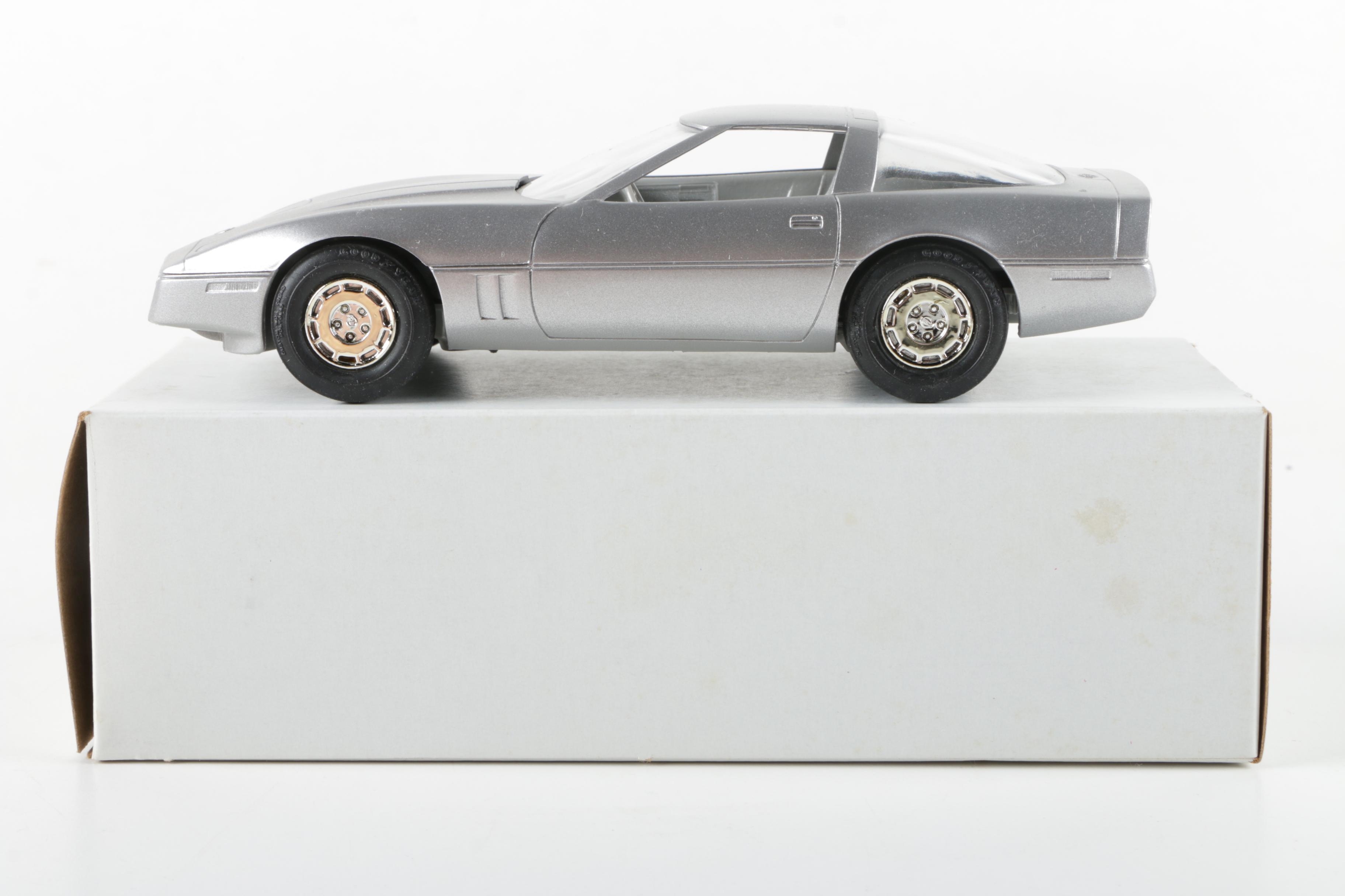 Collection of 1980s Corvette Promotional Car Models