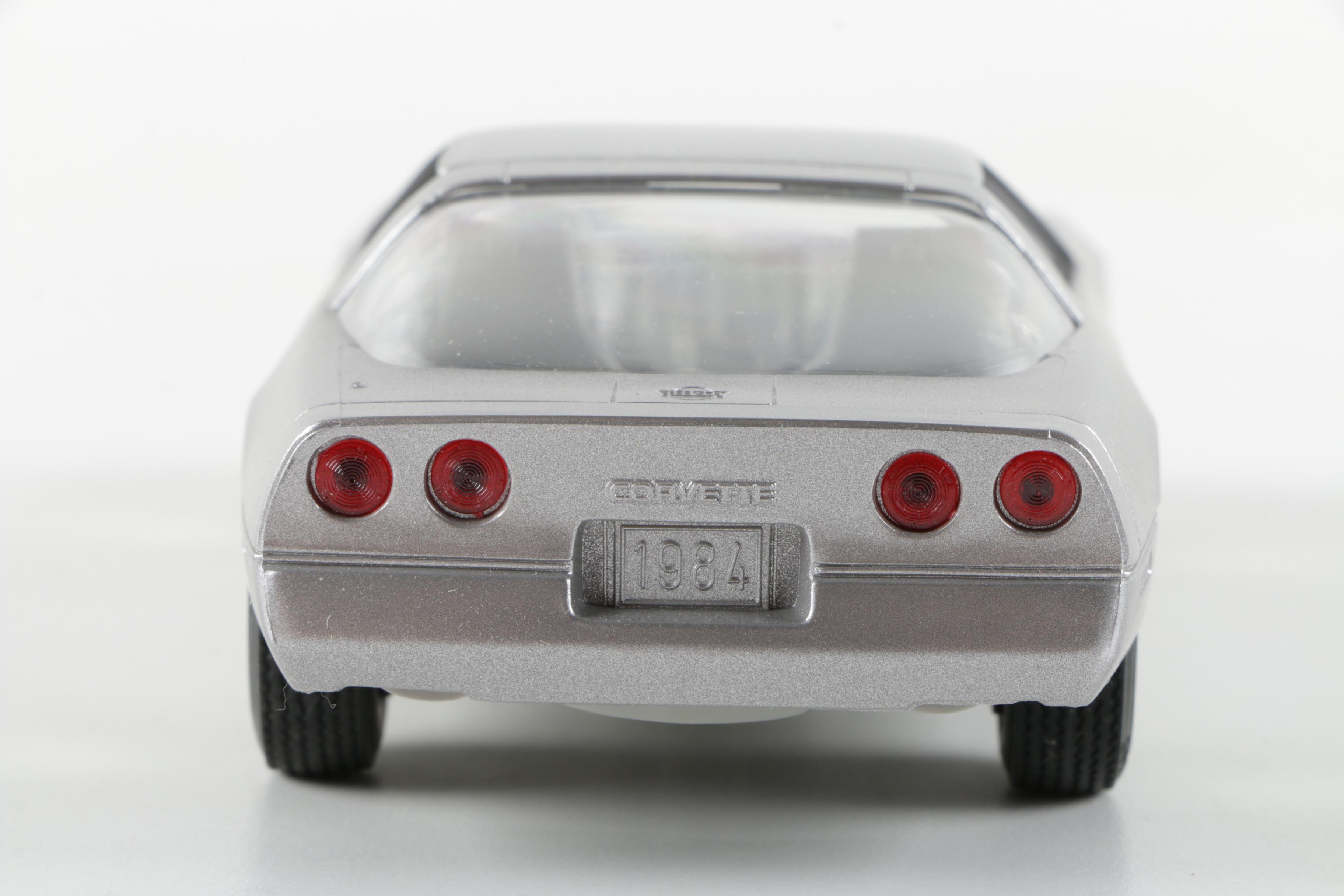 Collection of 1980s Corvette Promotional Car Models