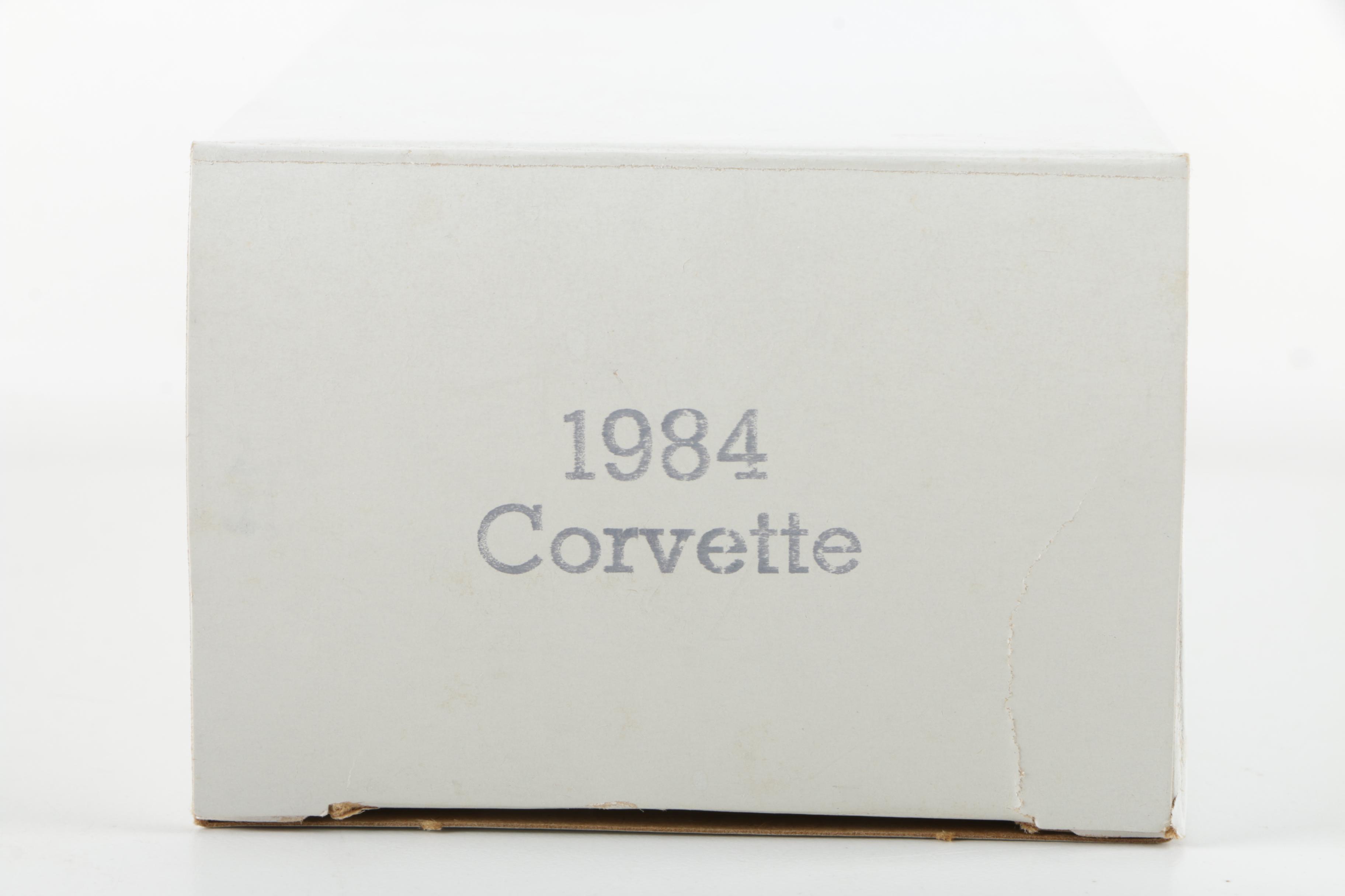 Collection of 1980s Corvette Promotional Car Models
