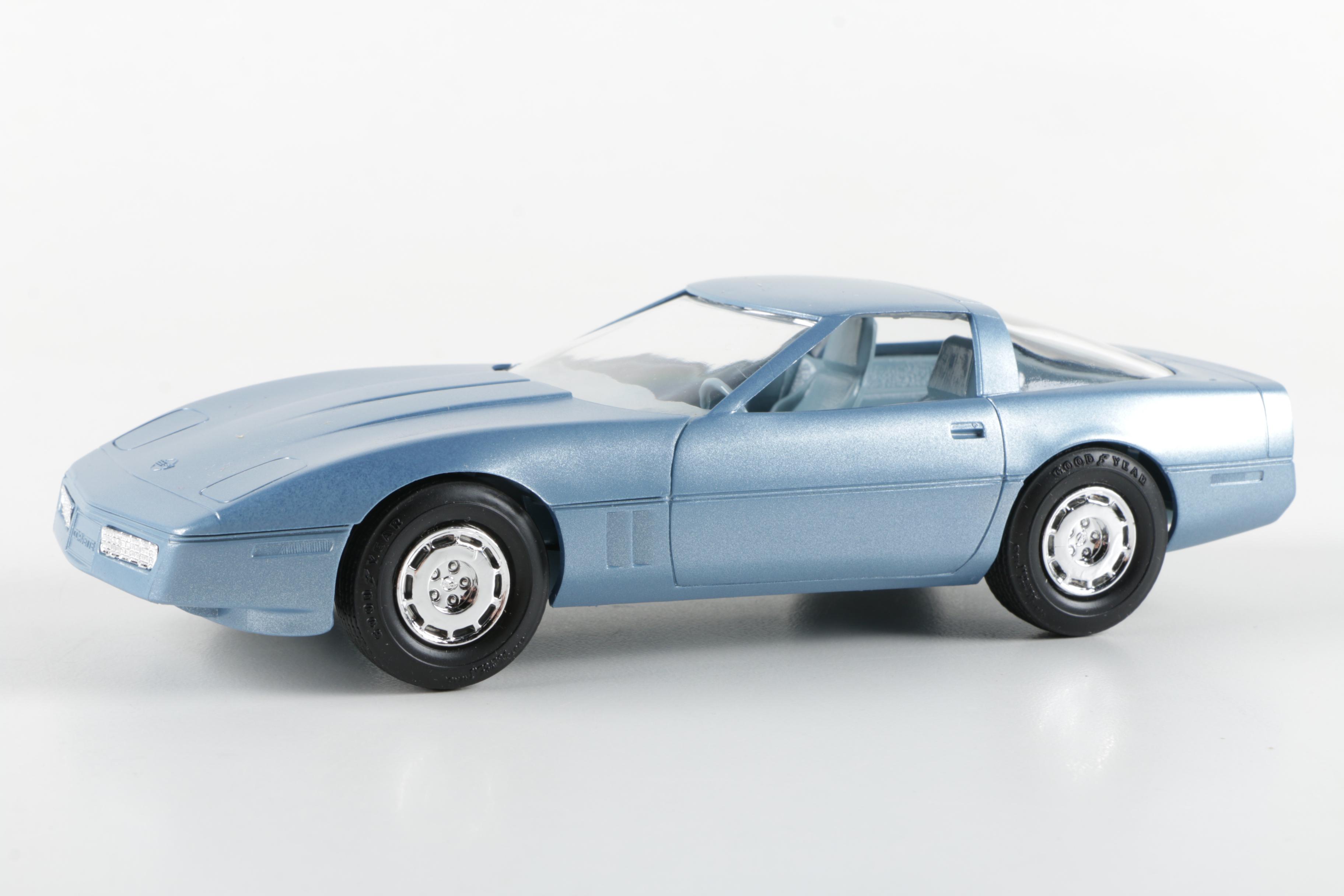 Collection of 1980s Corvette Promotional Car Models