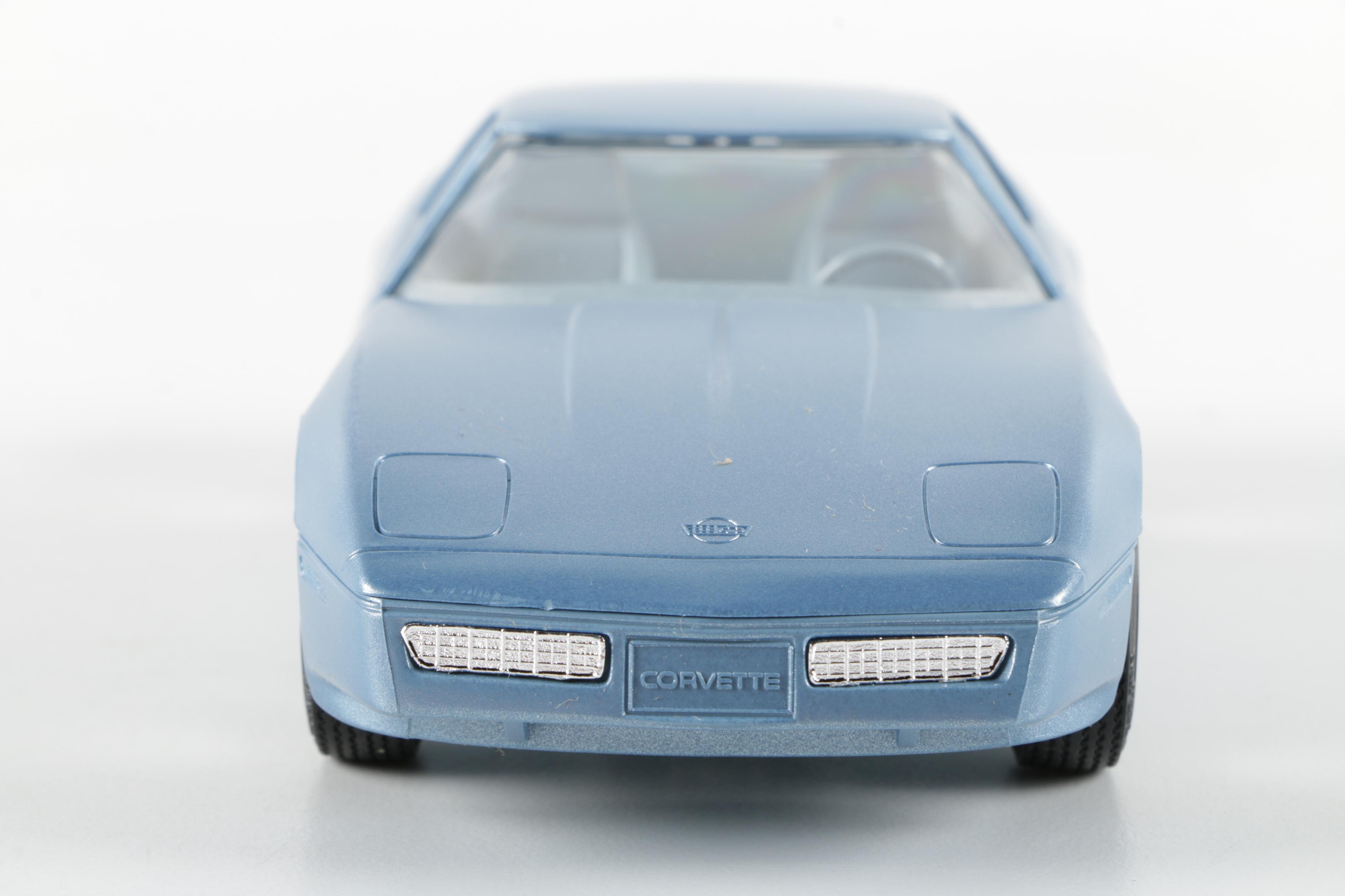 Collection of 1980s Corvette Promotional Car Models
