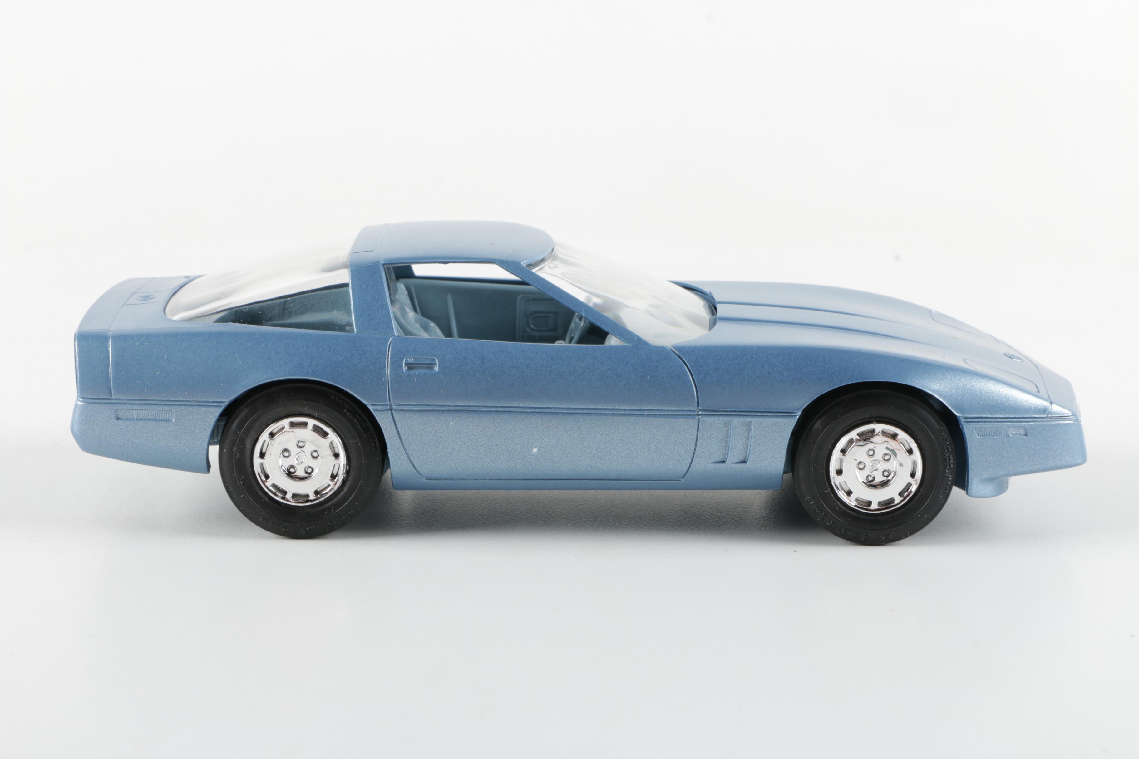 Collection of 1980s Corvette Promotional Car Models
