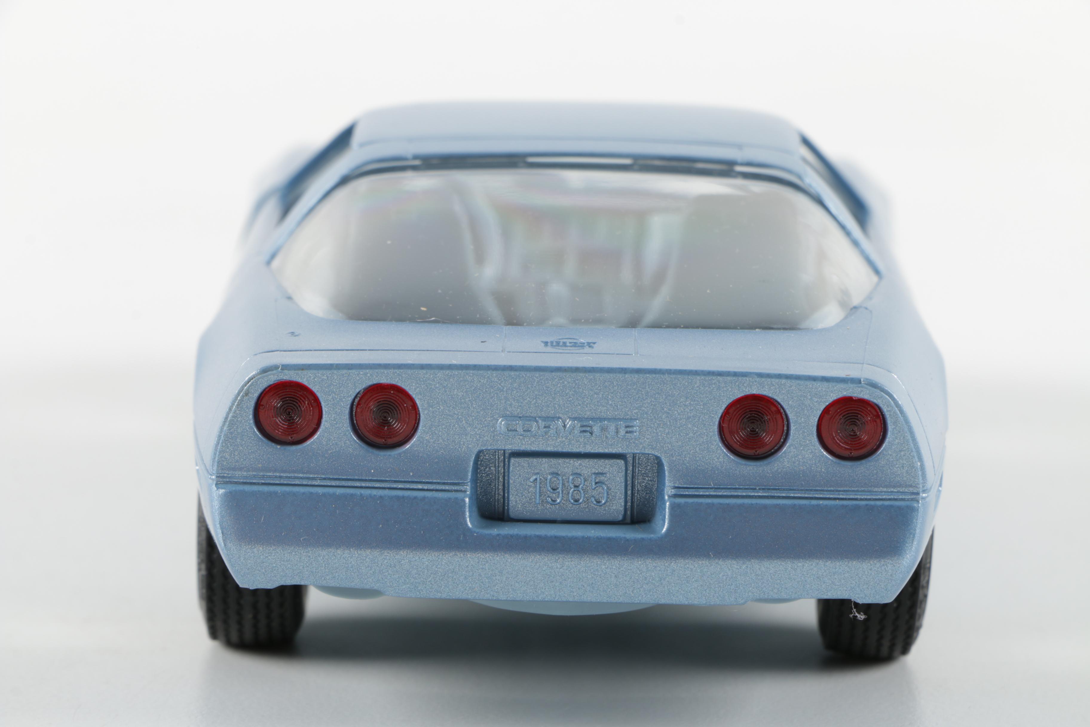 Collection of 1980s Corvette Promotional Car Models
