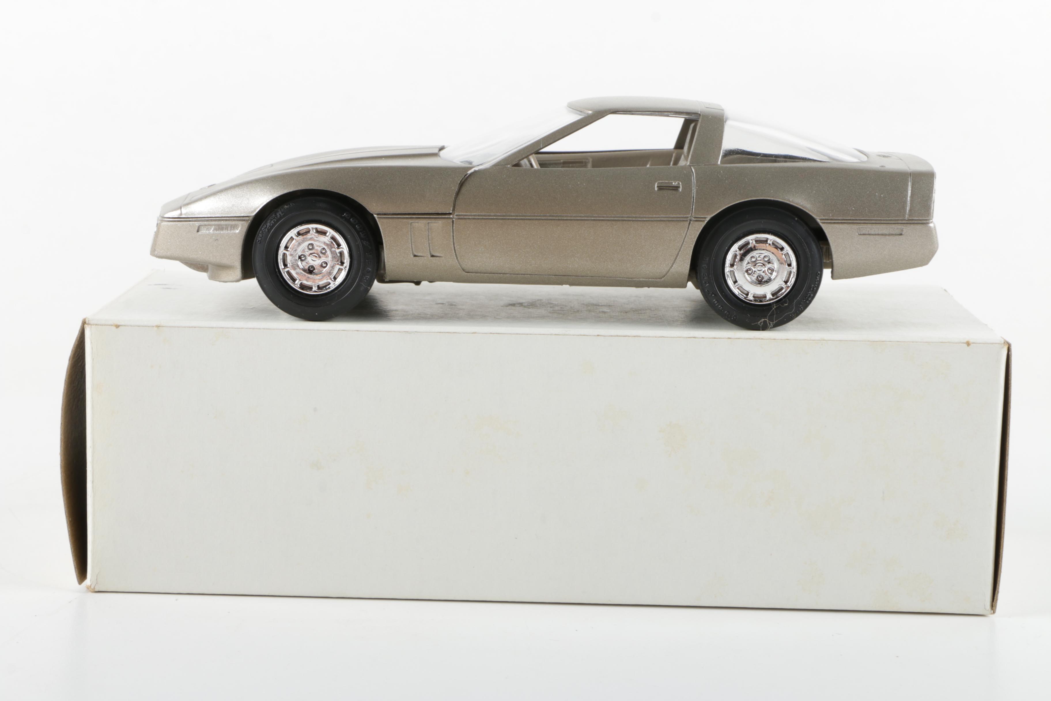 Collection of 1980s Corvette Promotional Car Models