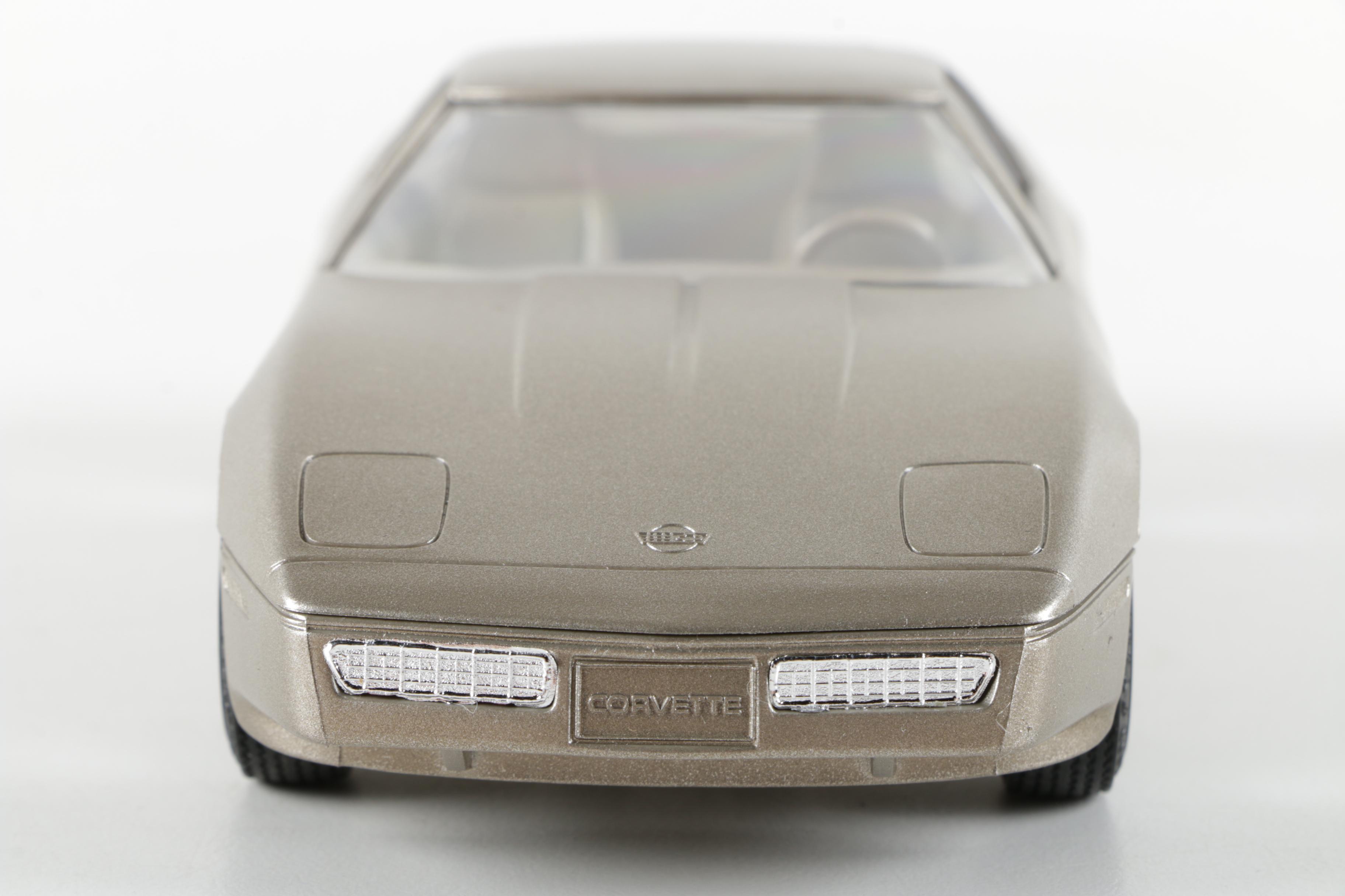 Collection of 1980s Corvette Promotional Car Models