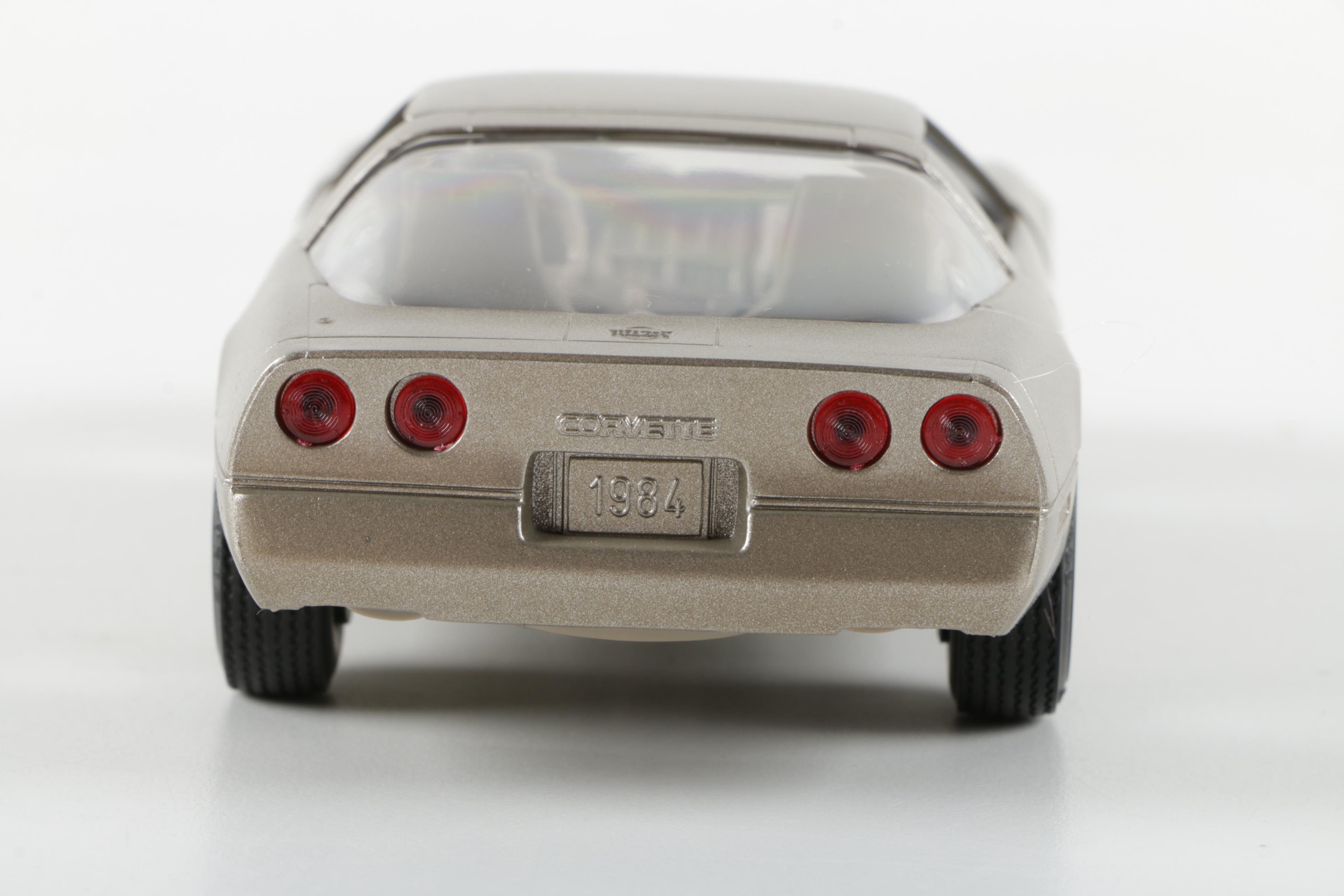 Collection of 1980s Corvette Promotional Car Models