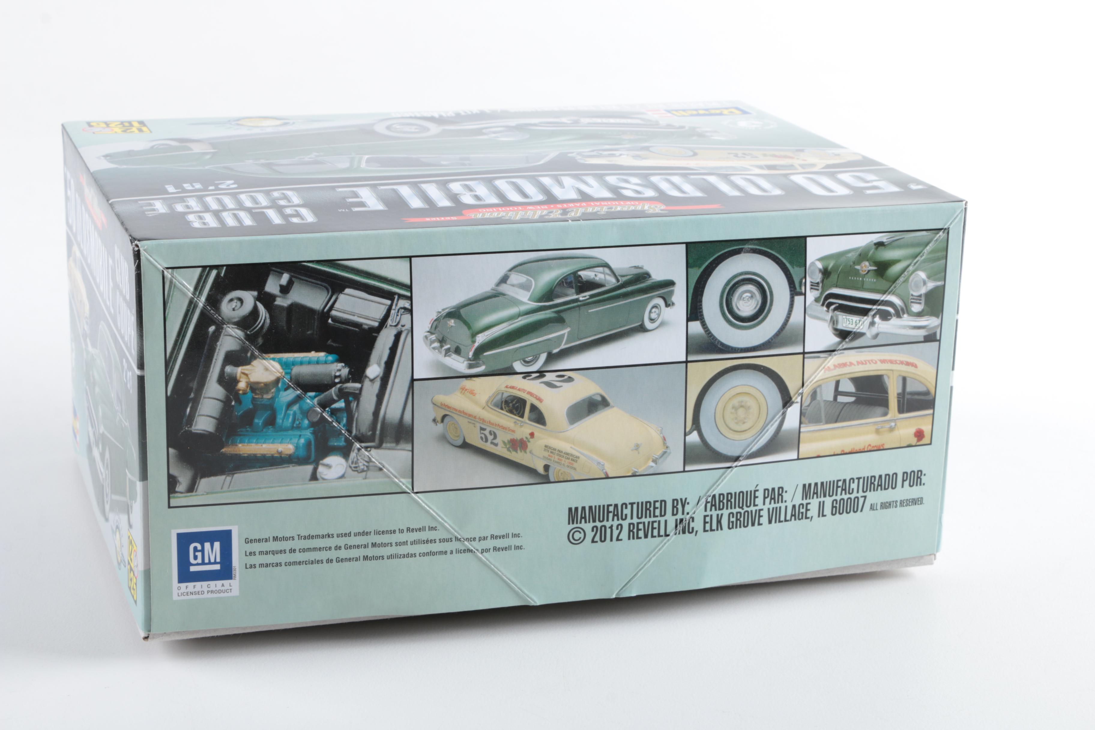 Collection of Ford and Oldsmobile Model Cars